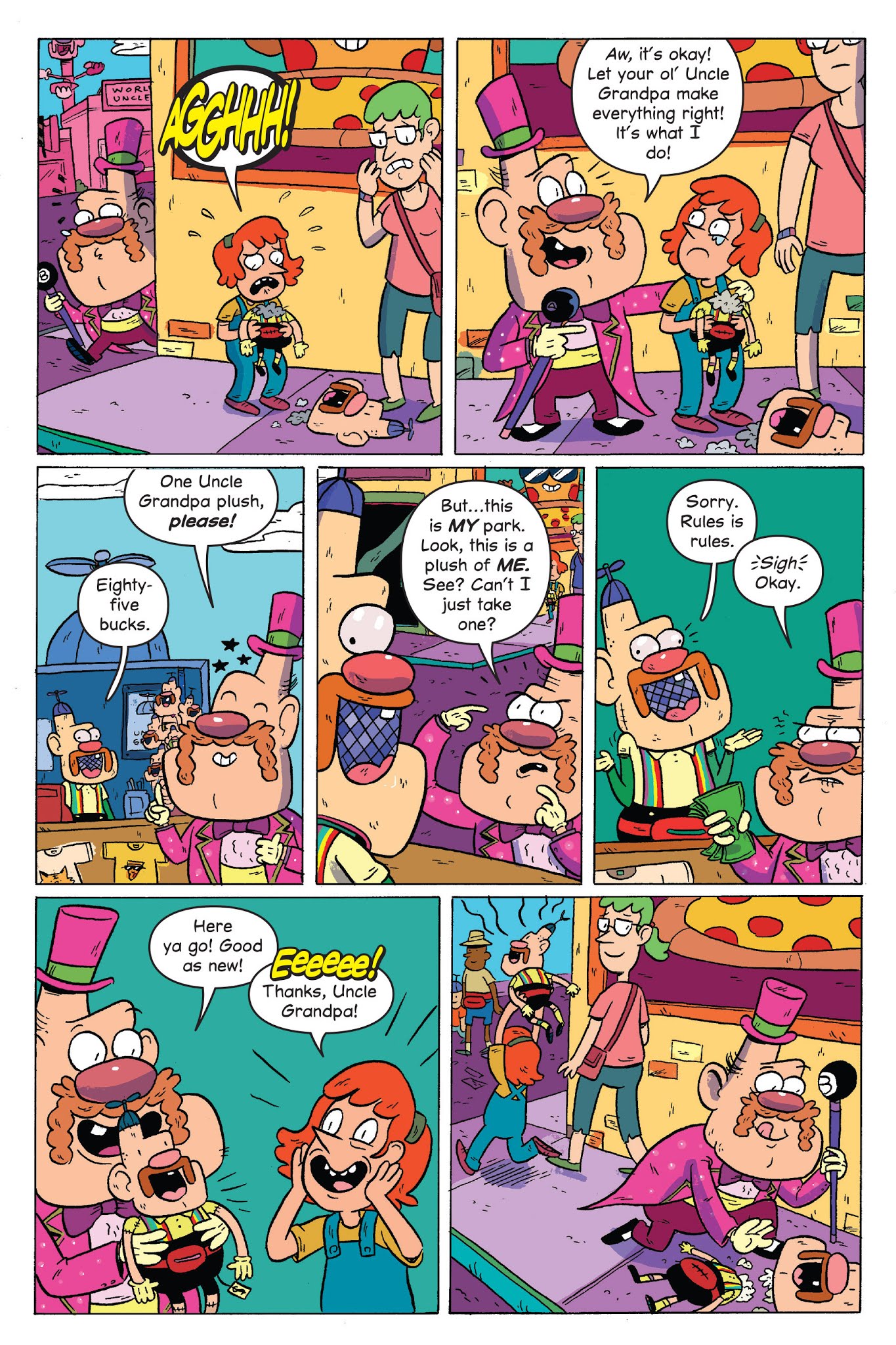 Read online Uncle Grandpa in Uncle Grandpaland comic -  Issue # TPB - 51