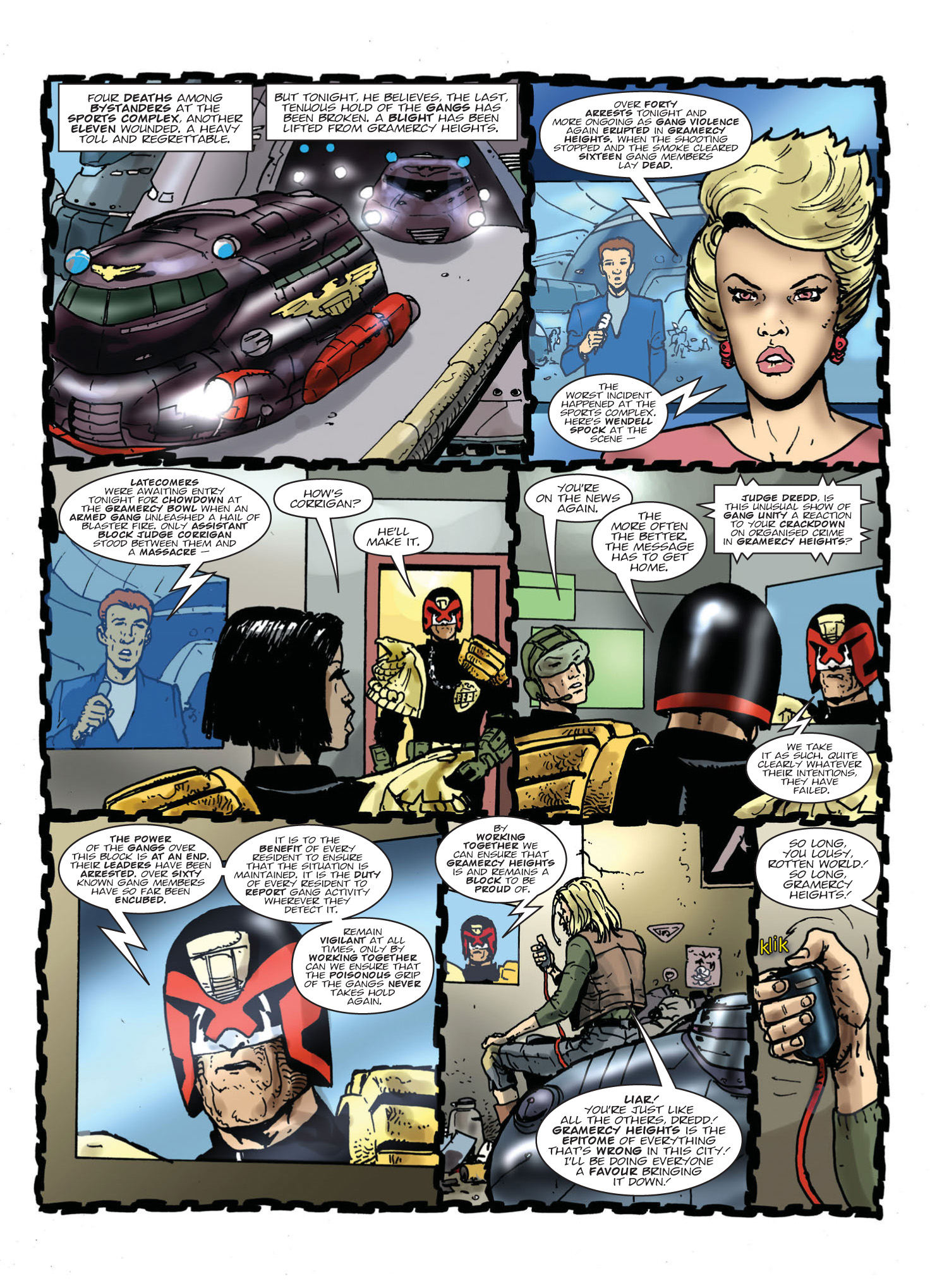 Read online Judge Dredd Megazine (Vol. 5) comic -  Issue #396 - 124