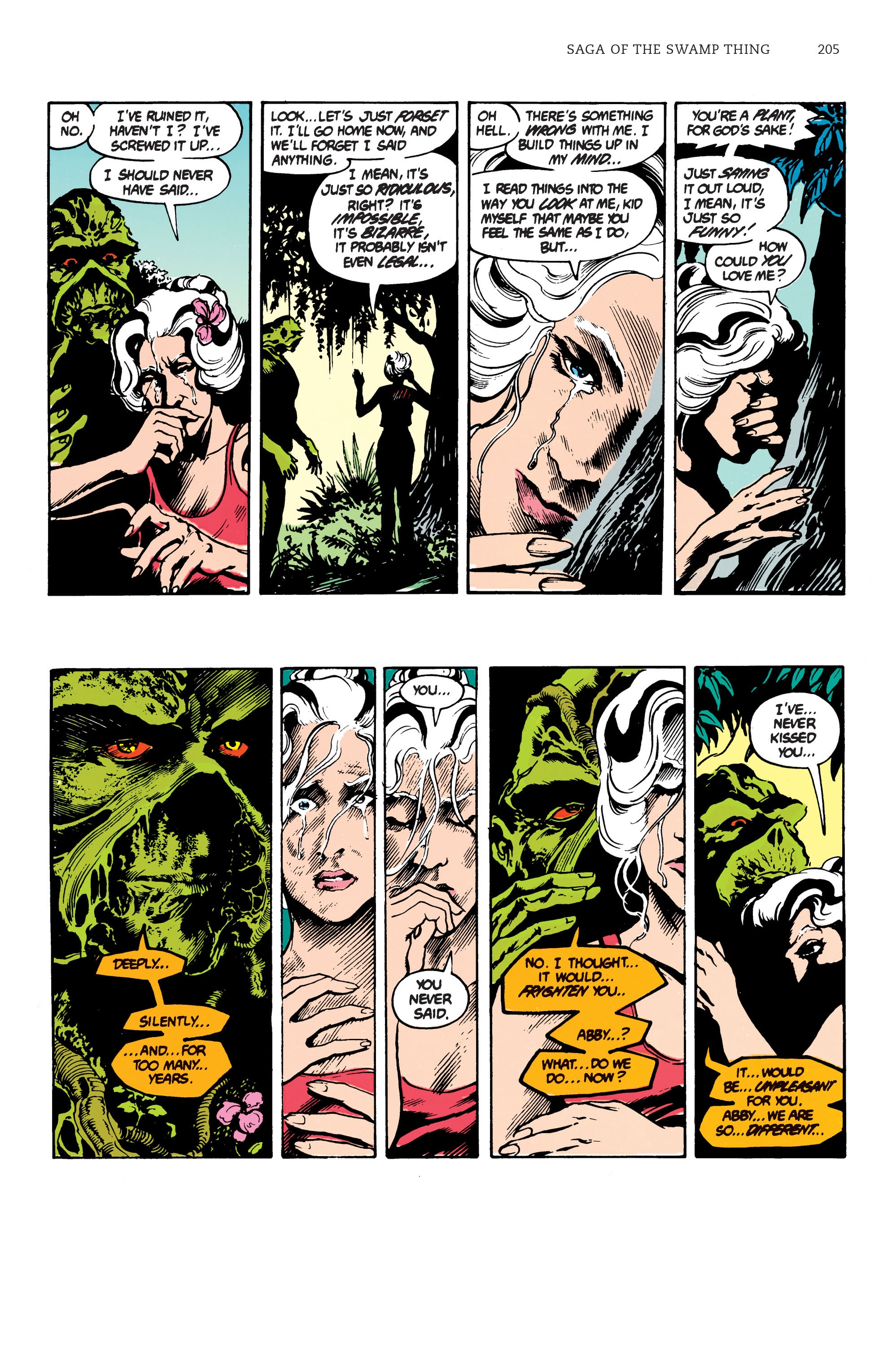 Read online Saga of the Swamp Thing comic -  Issue # TPB 2 (Part 2) - 102