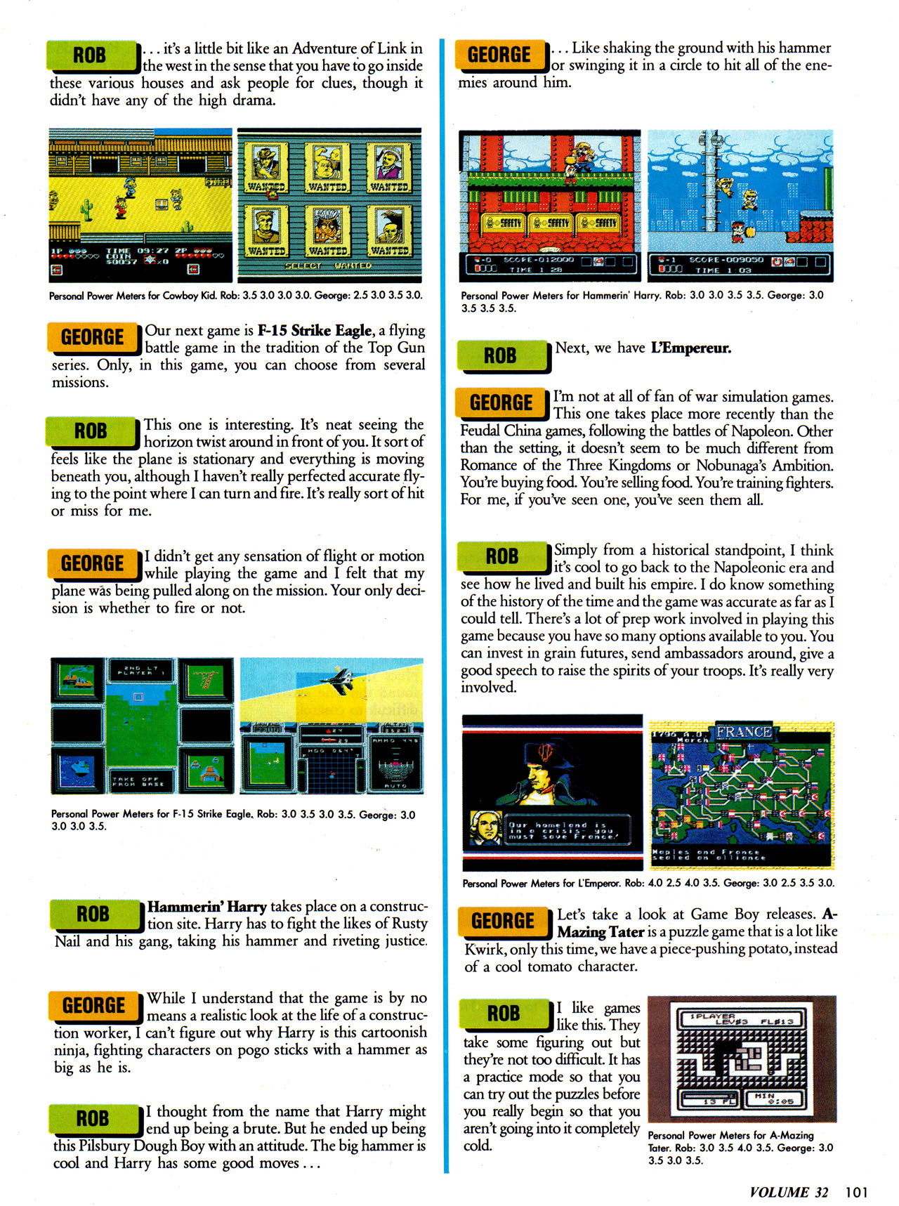 Read online Nintendo Power comic -  Issue #32 - 110