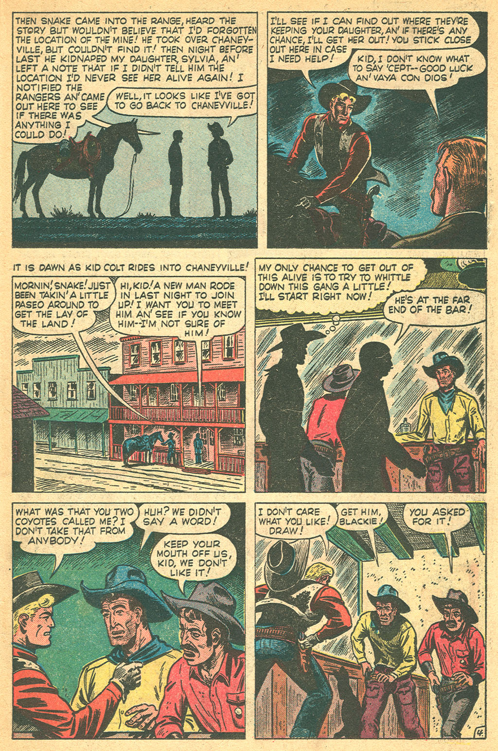 Read online Kid Colt Outlaw comic -  Issue #6 - 19