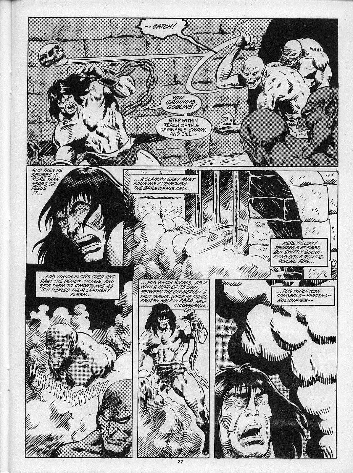 The Savage Sword Of Conan issue 201 - Page 29