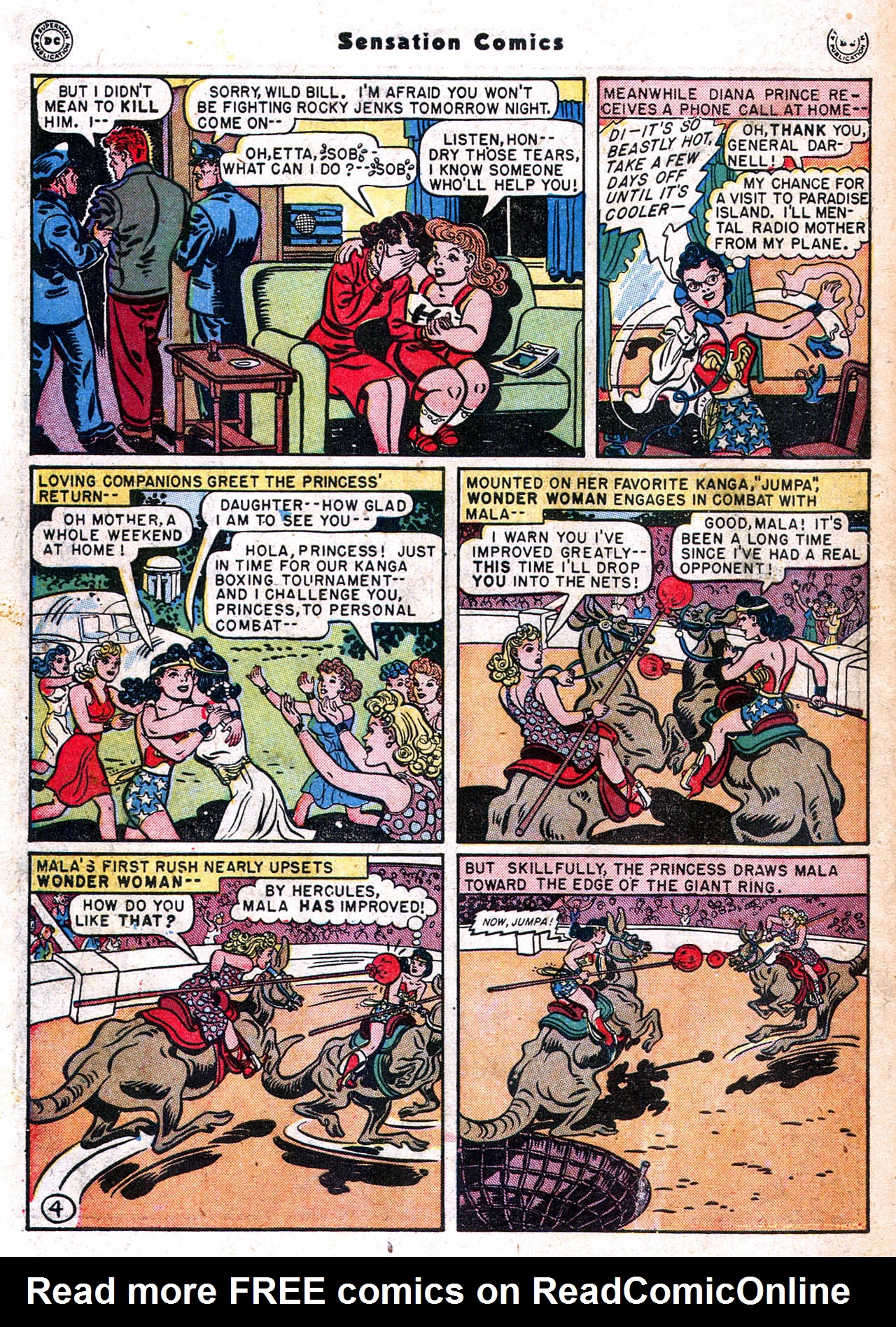 Read online Sensation (Mystery) Comics comic -  Issue #76 - 6