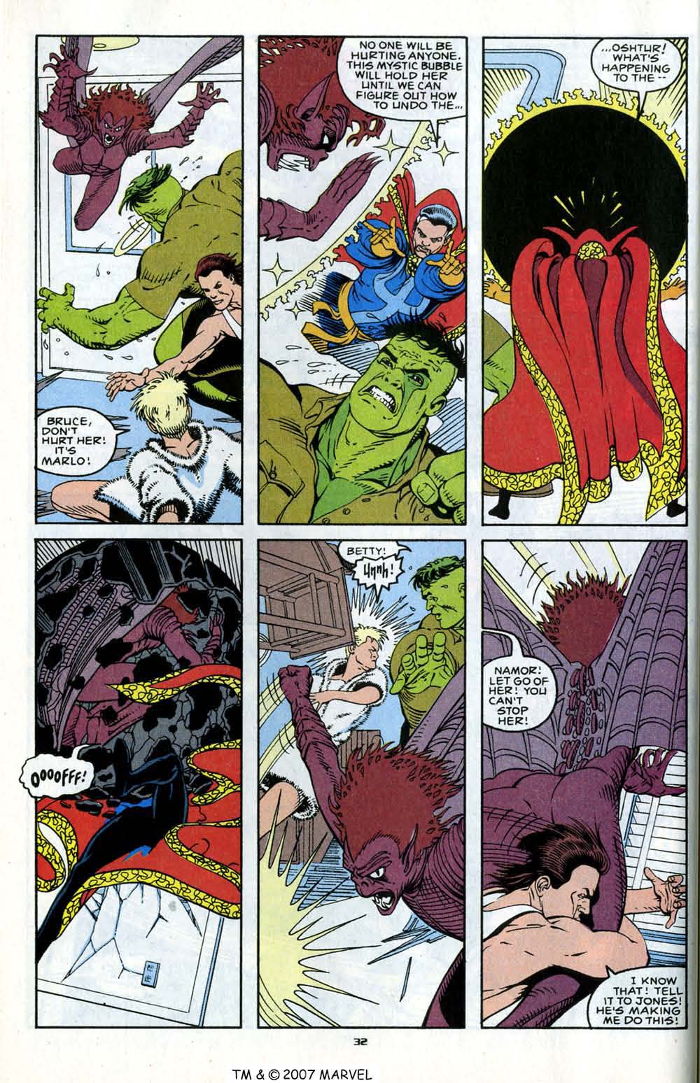 Read online The Incredible Hulk (1968) comic -  Issue # _Annual 1992 - 34