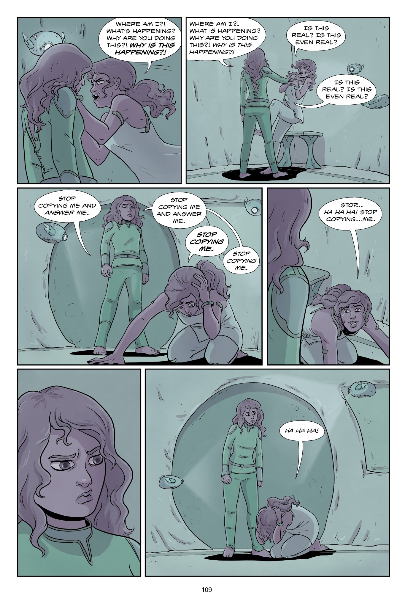 Read online Lifeformed: Cleo Makes Contact comic -  Issue # TPB - 108