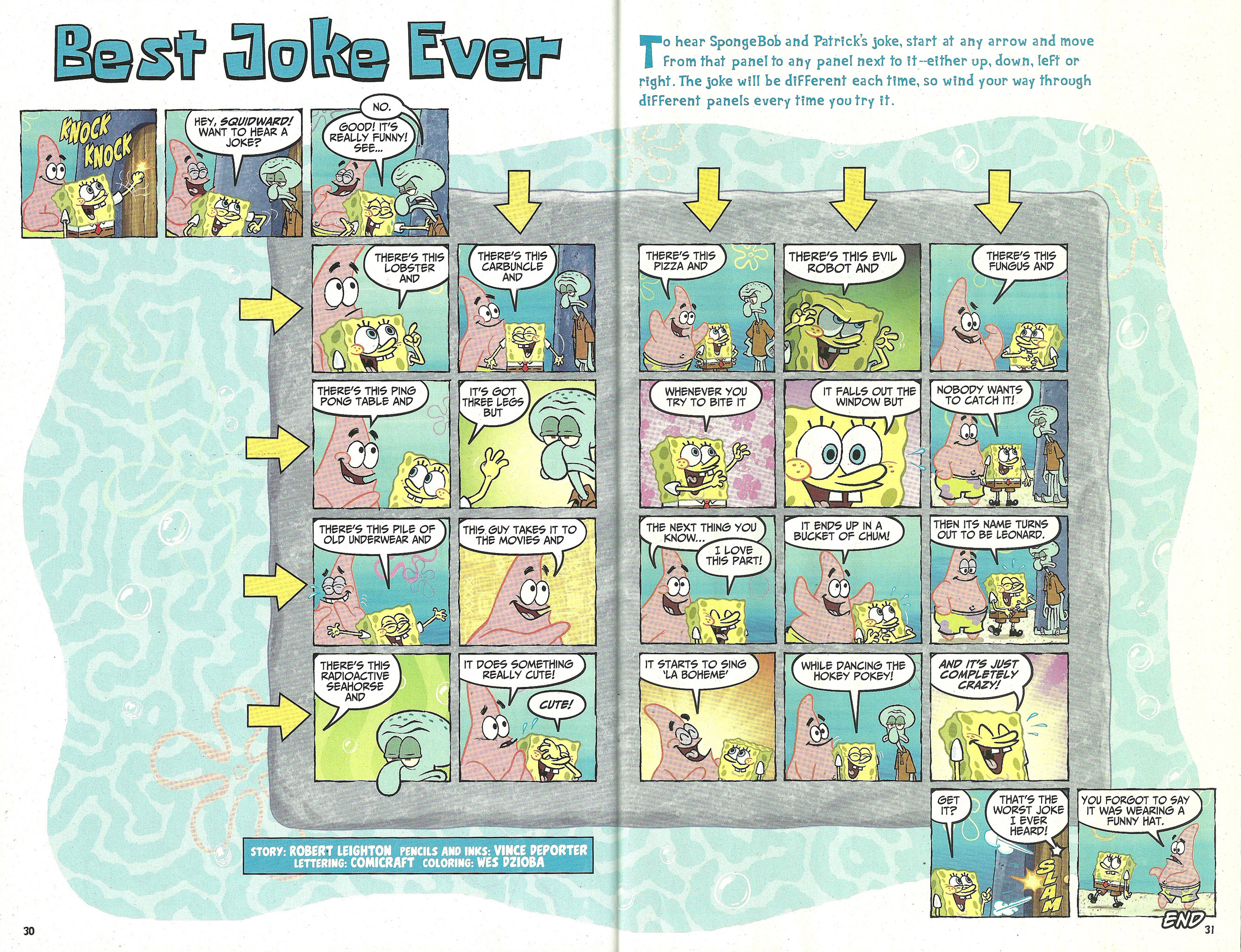 Read online SpongeBob Comics comic -  Issue #1 - 31