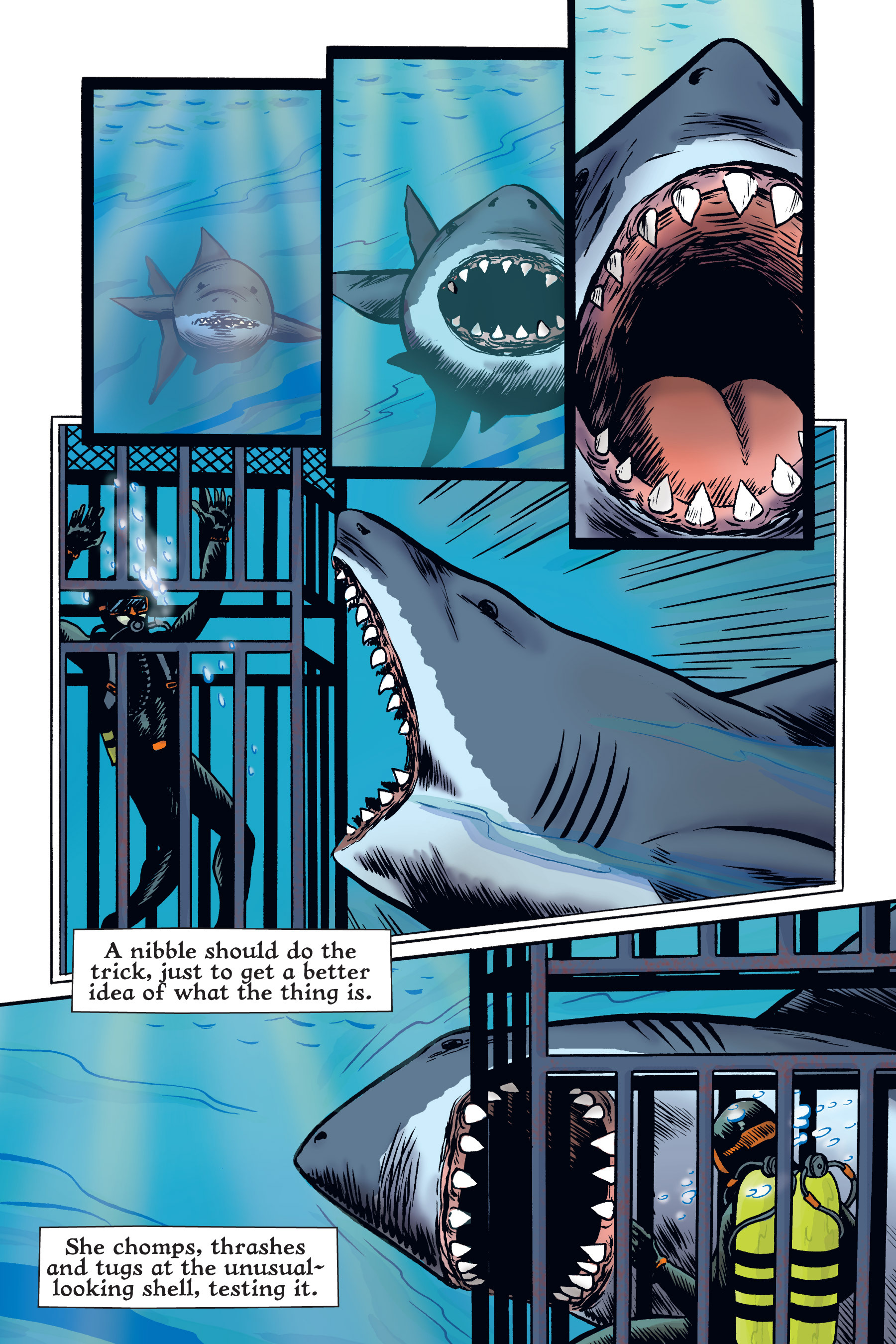 Read online Xoc: Journey of a Great White comic -  Issue # TPB - 32