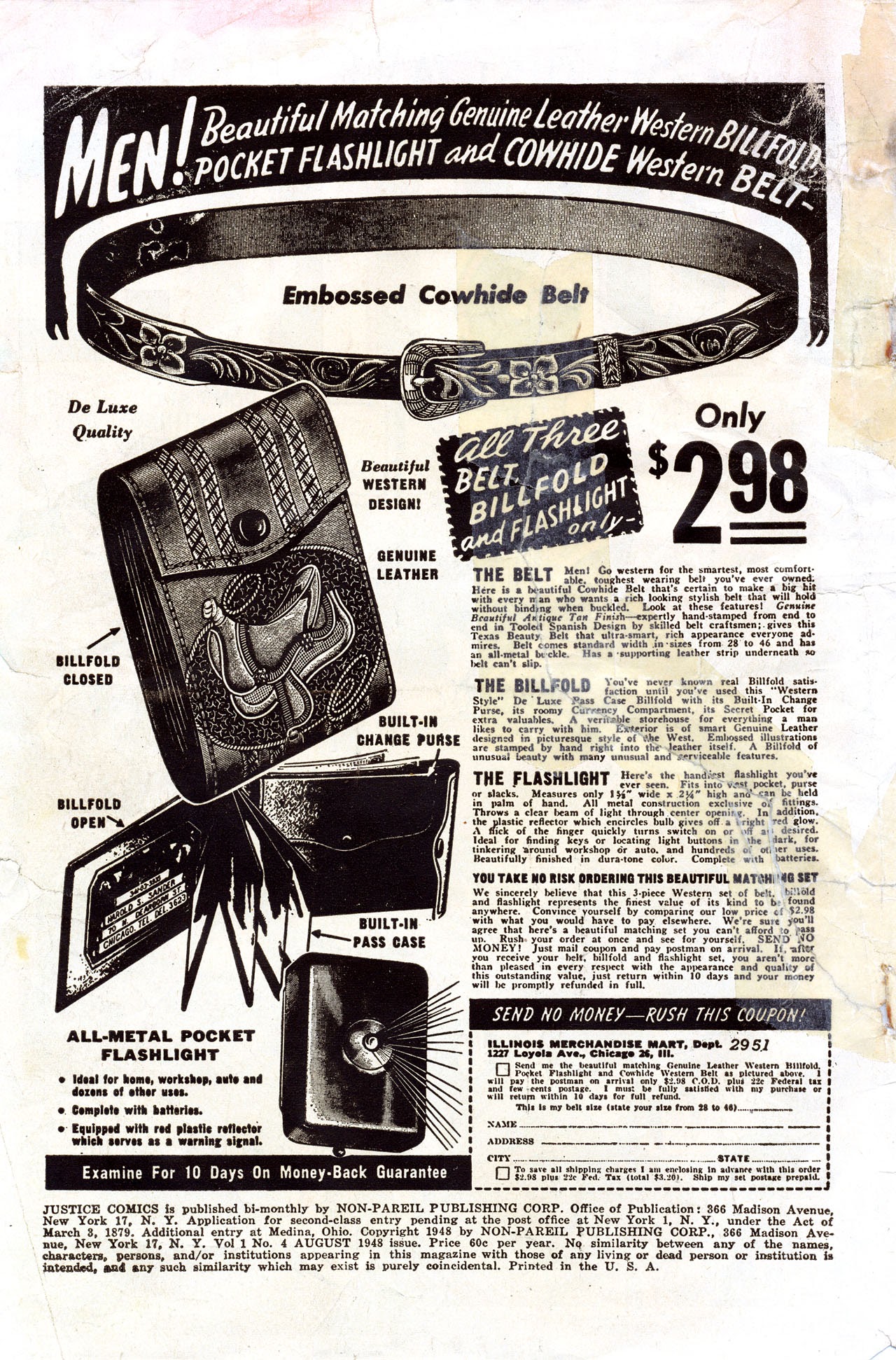 Read online Justice Comics (1947) comic -  Issue #4 - 2