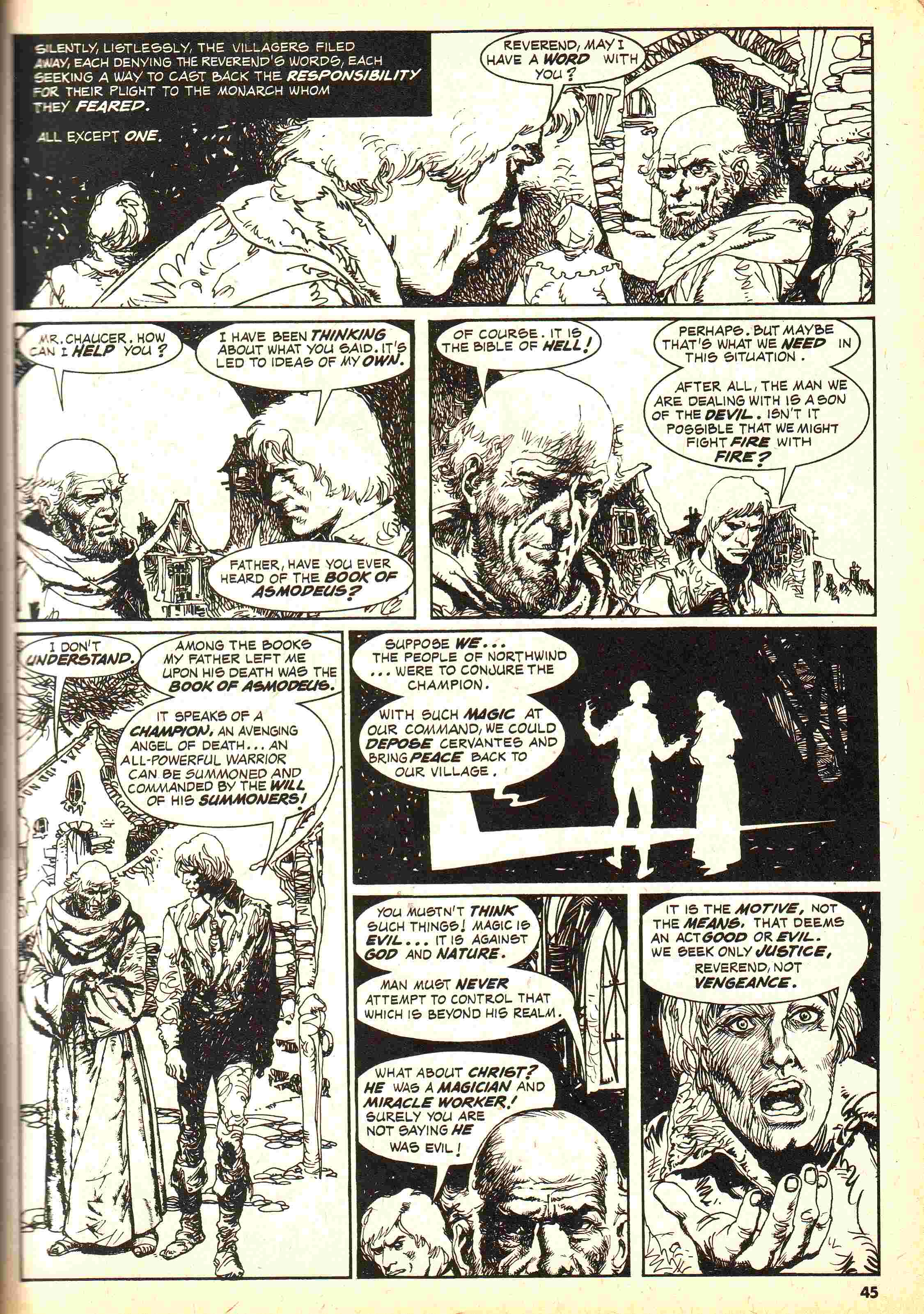 Read online Vampirella (1969) comic -  Issue #45 - 45