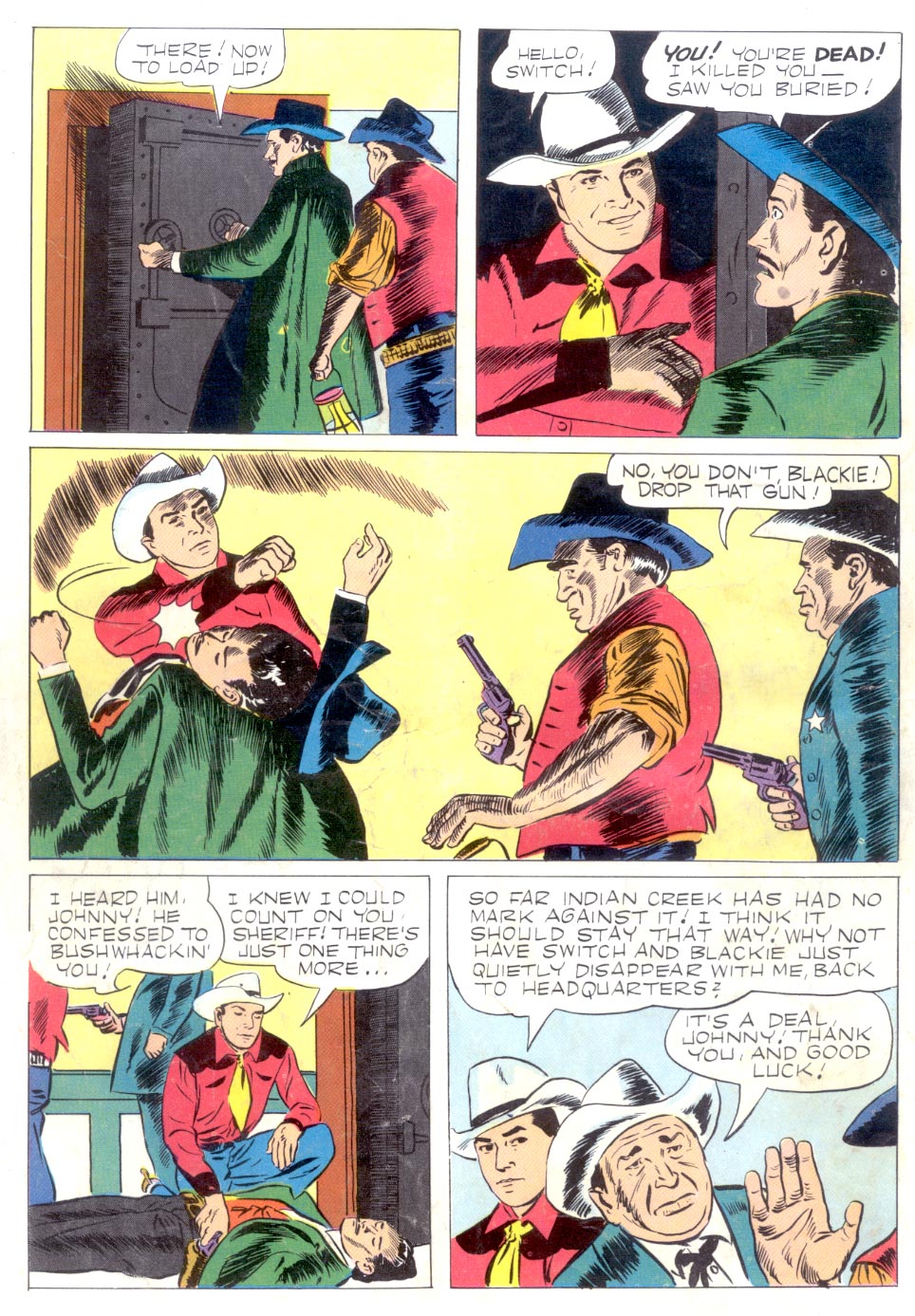 Read online Four Color Comics comic -  Issue #645 - 36