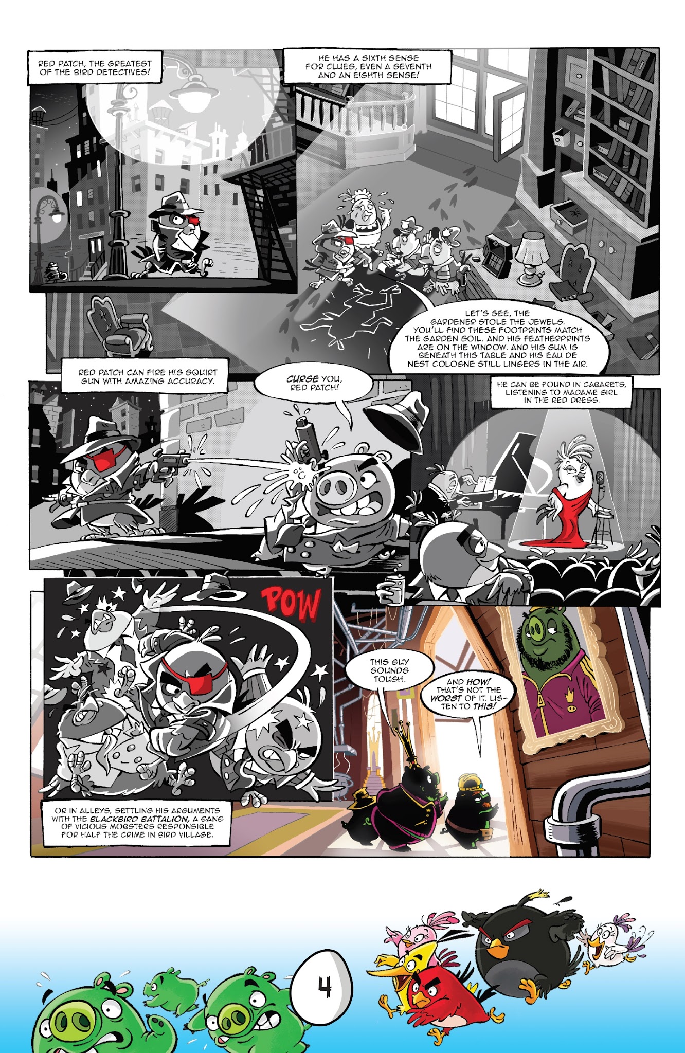 Read online Angry Birds Comics Quarterly comic -  Issue # Issue Monsters and Mistletoe - 6