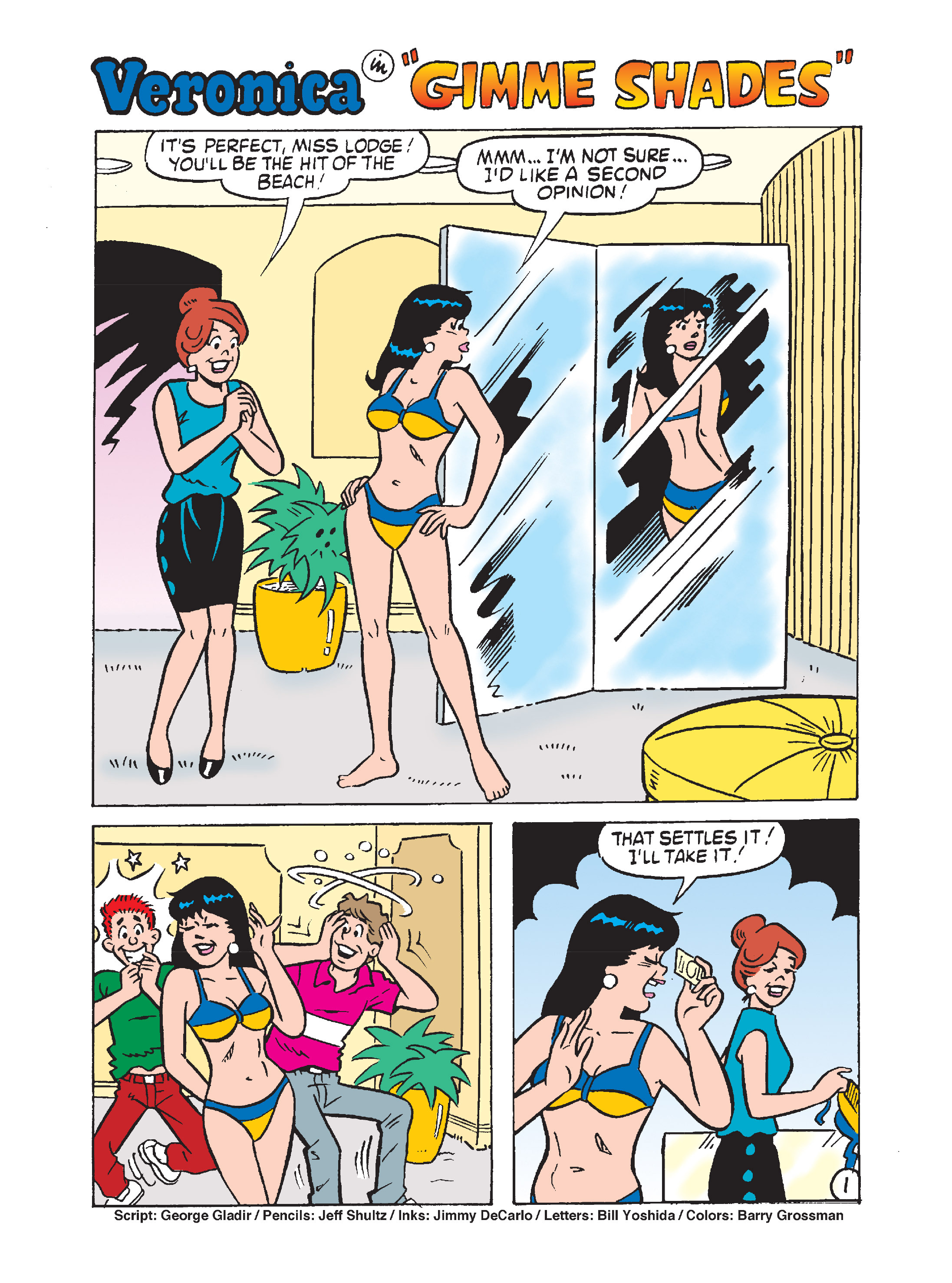 Read online Betty and Veronica Double Digest comic -  Issue #225 - 276