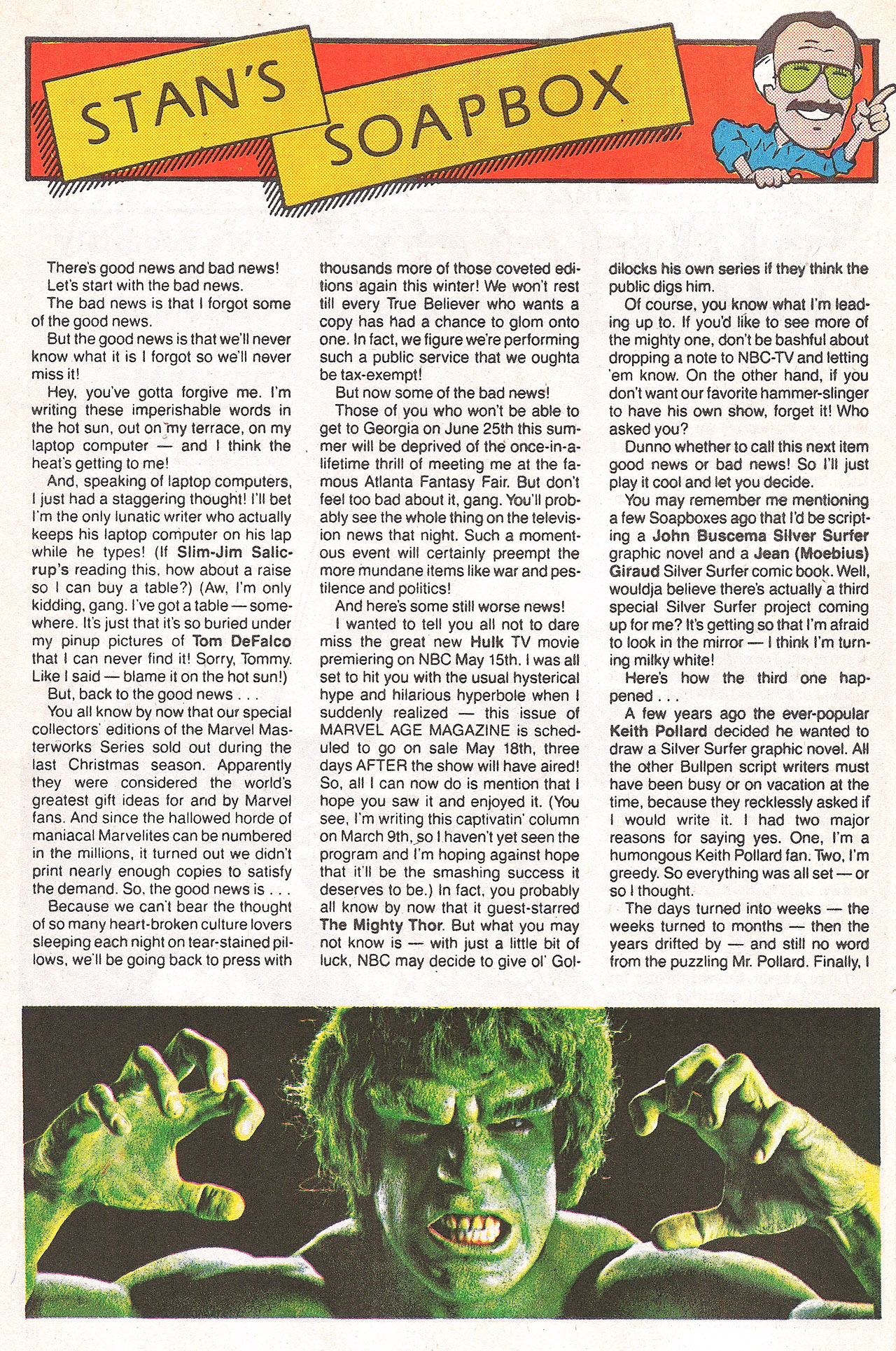 Read online Marvel Age comic -  Issue #66 - 16