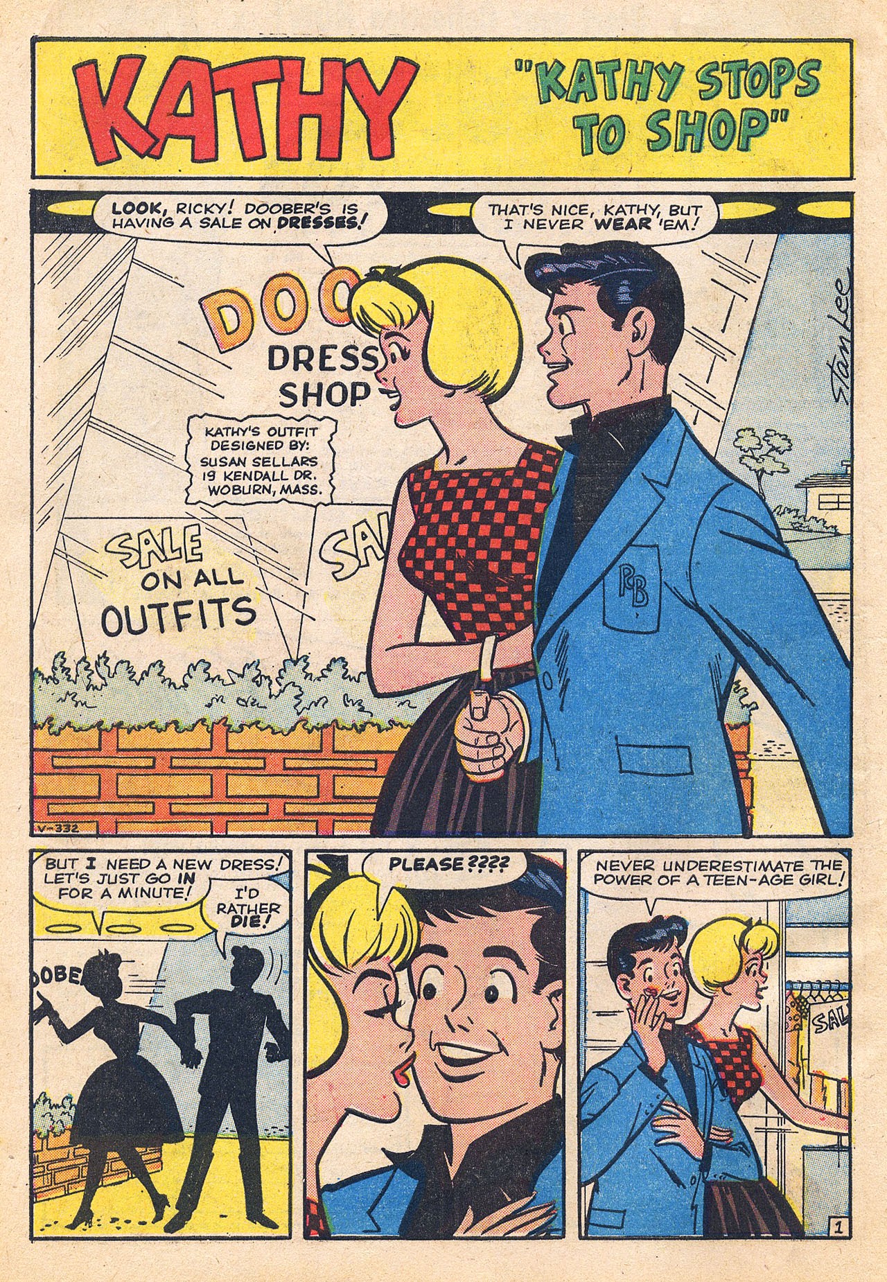Read online Kathy (1959) comic -  Issue #13 - 10