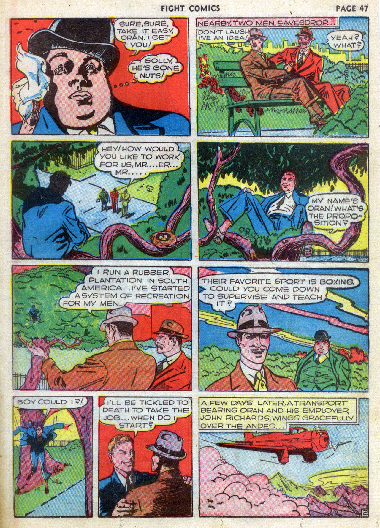 Read online Fight Comics comic -  Issue #9 - 49