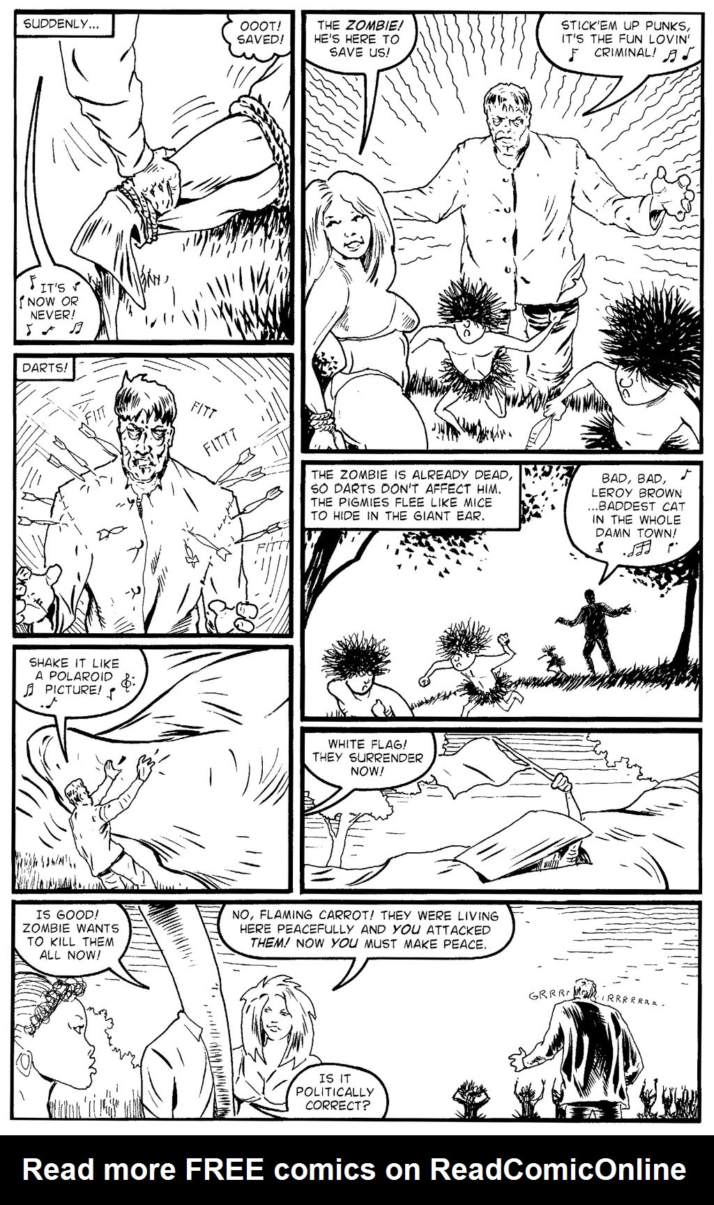 Read online Flaming Carrot Comics (2004) comic -  Issue #1 - 25
