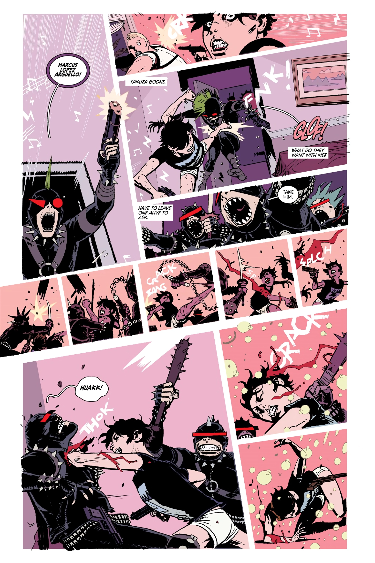 Read online Deadly Class comic -  Issue # _Deluxe Edition Teen Age Riot (Part 1) - 7