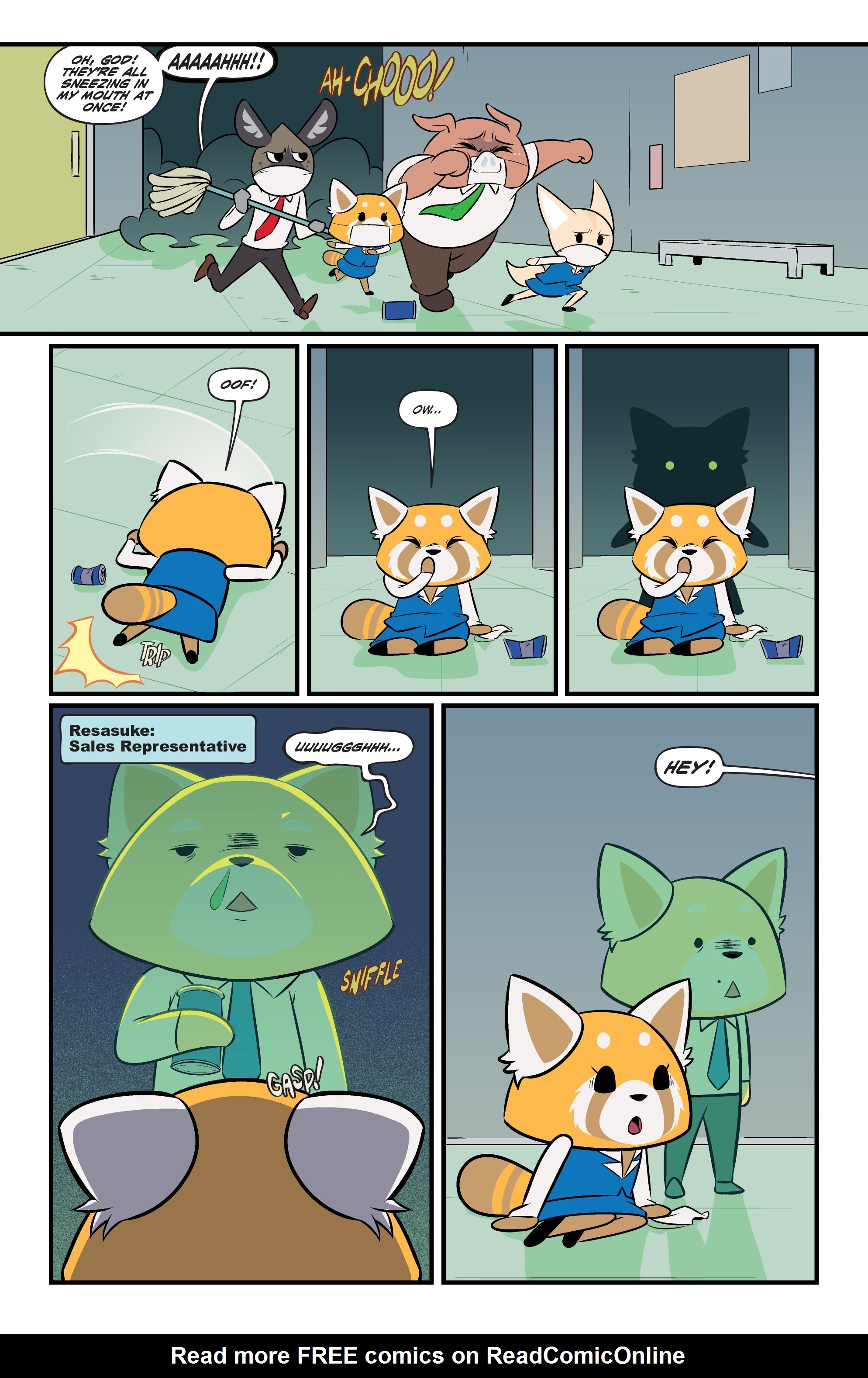 Read online Aggretsuko comic -  Issue #1 - 10