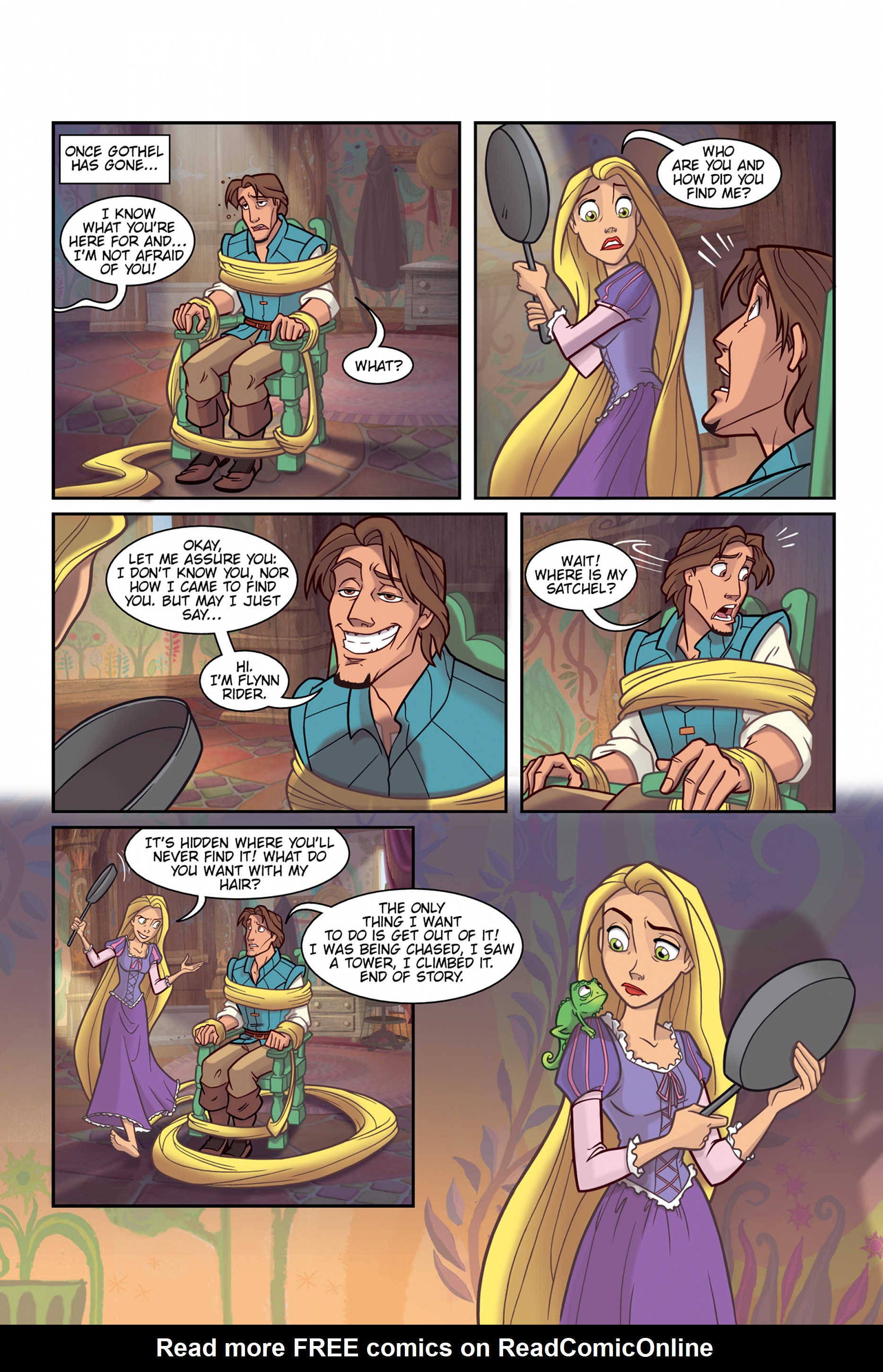 Read online Disney Tangled: The Story of the Movie in Comics comic -  Issue # Full - 20