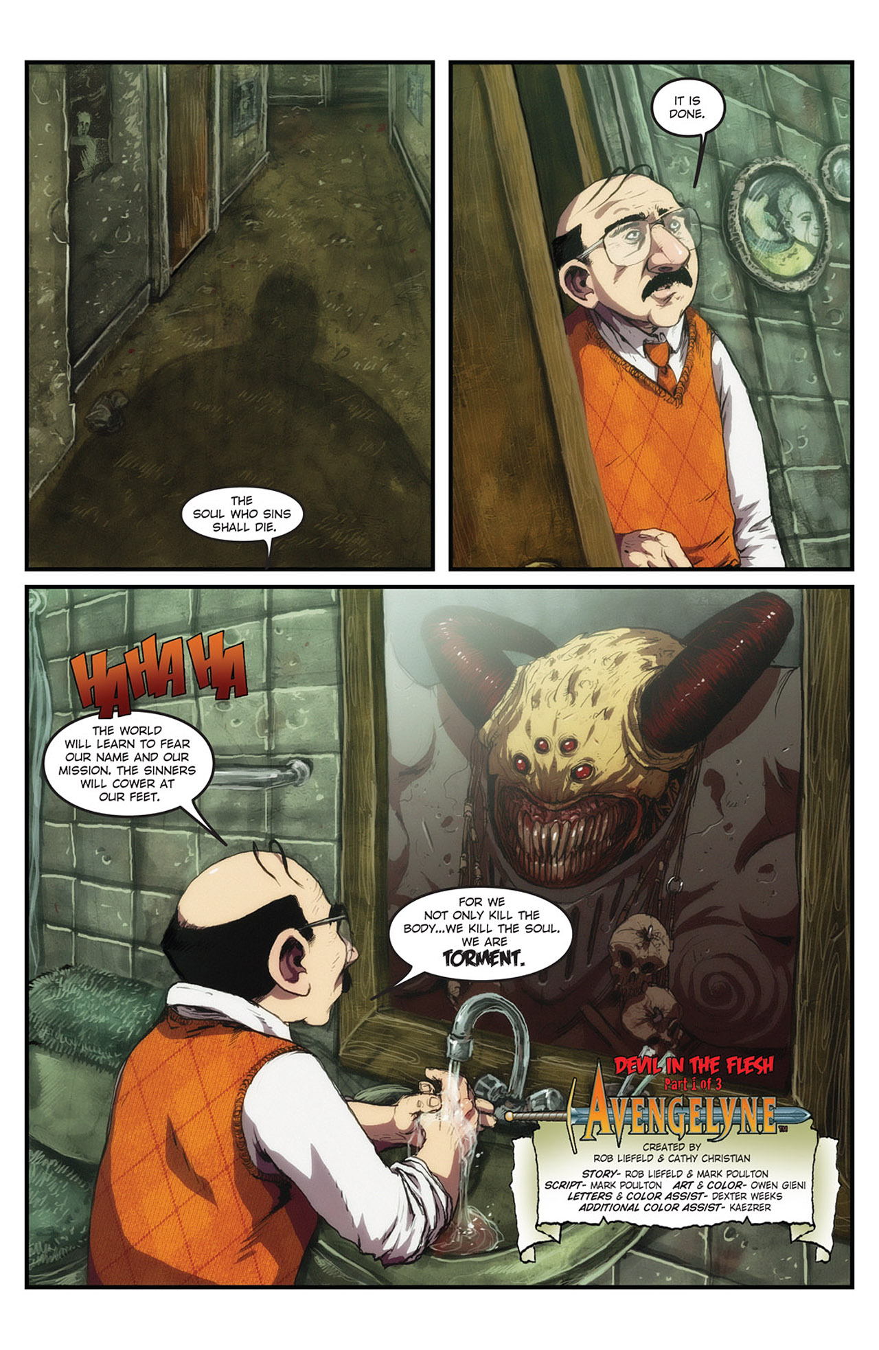 Read online Avengelyne (2011) comic -  Issue #1 - 5