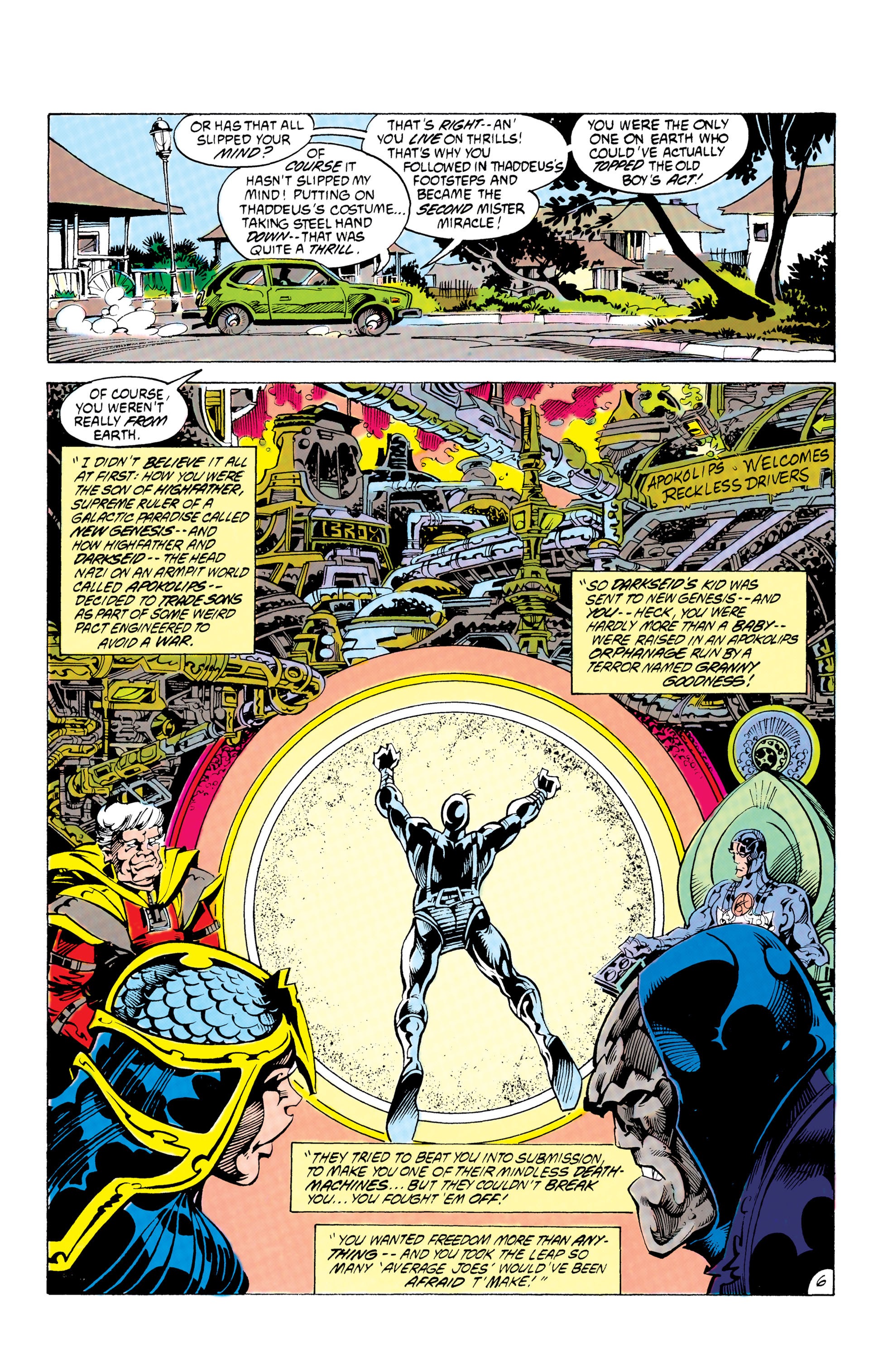 Read online Mister Miracle (1989) comic -  Issue #1 - 7