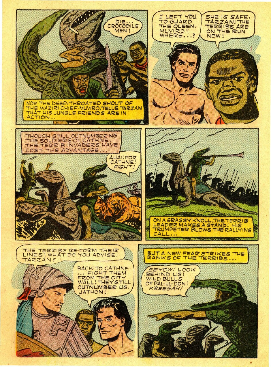 Read online Tarzan (1948) comic -  Issue #46 - 9