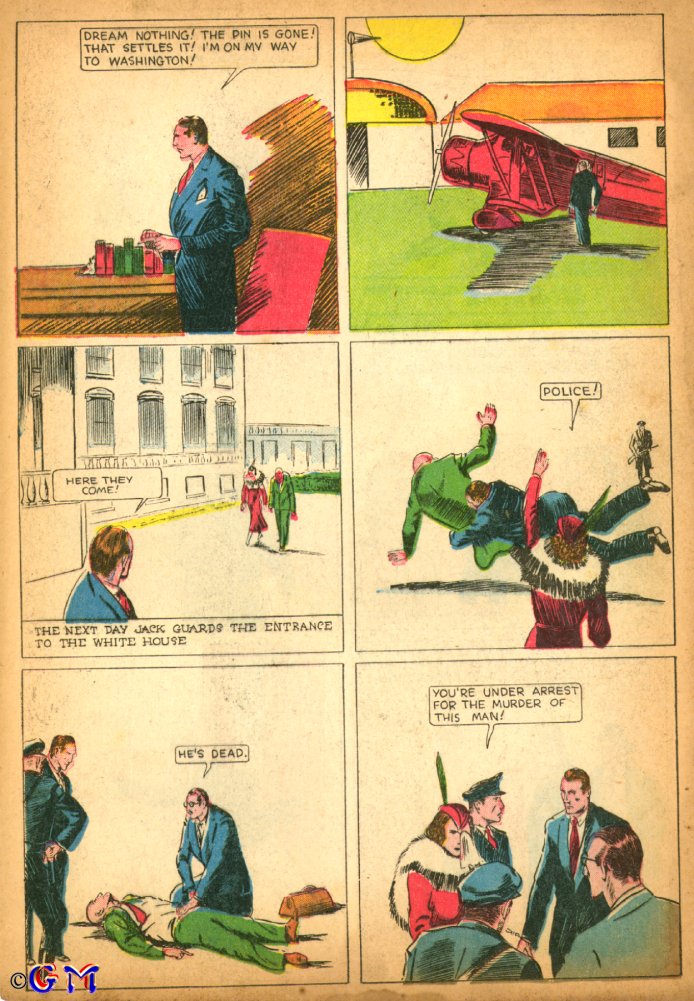 Read online Amazing Mystery Funnies comic -  Issue #12 - 34