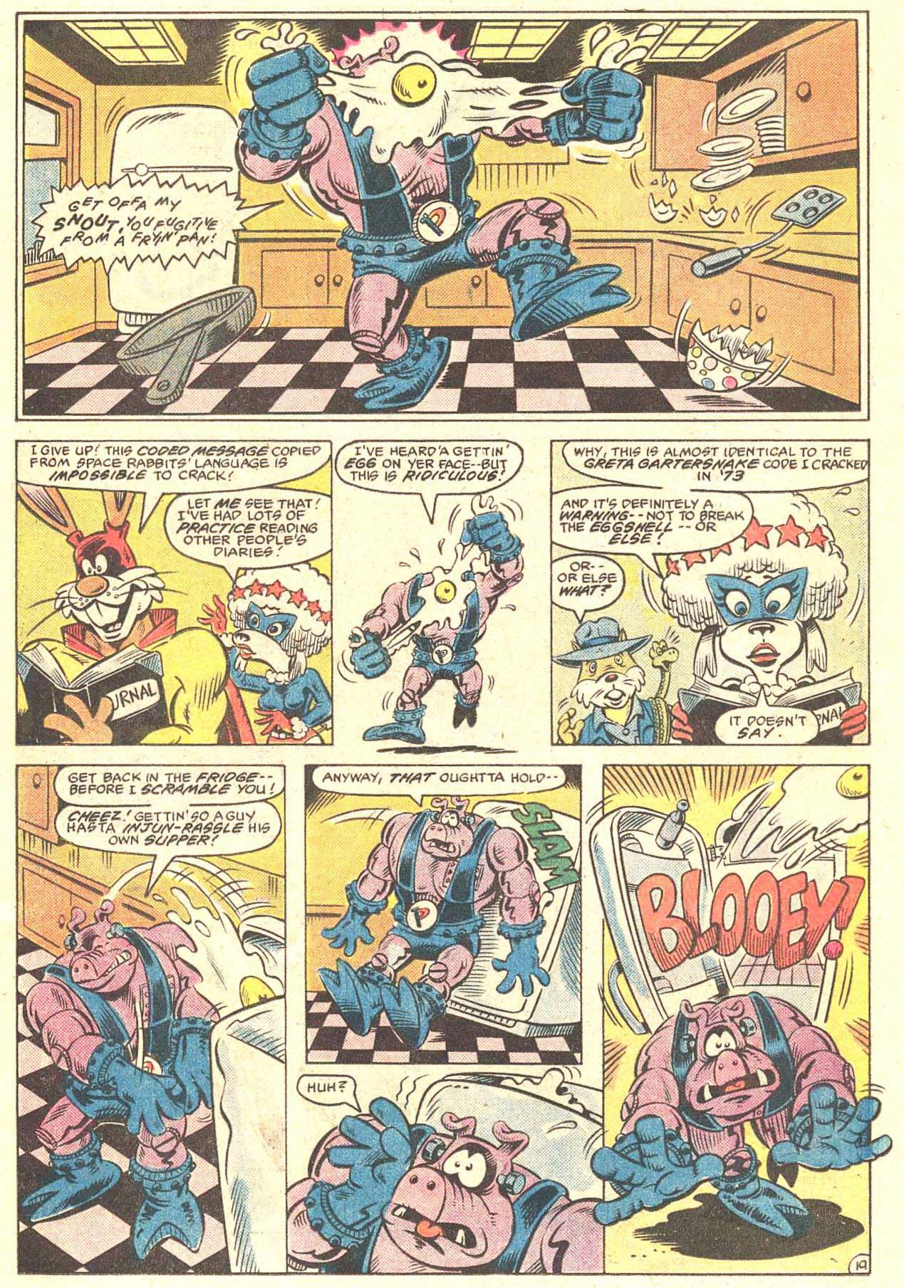 Read online Captain Carrot and His Amazing Zoo Crew! comic -  Issue #5 - 20