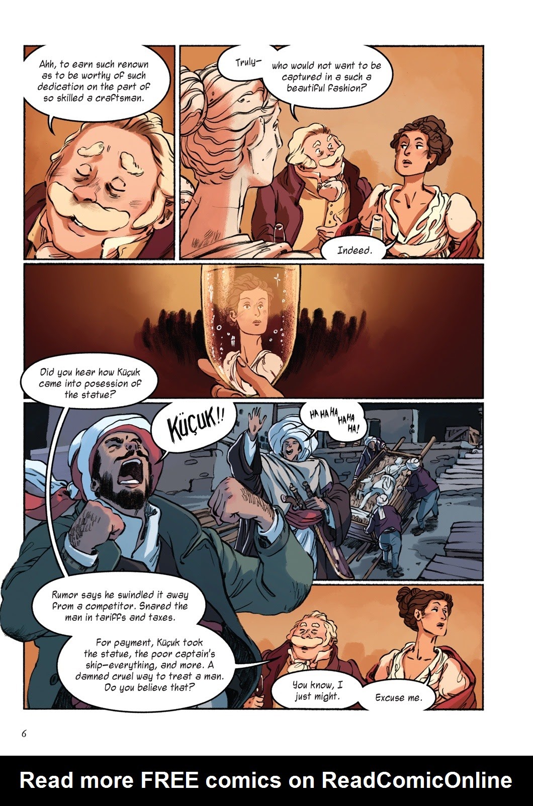 Read online Delilah Dirk and the Pillars of Hercules comic -  Issue # TPB (Part 1) - 11