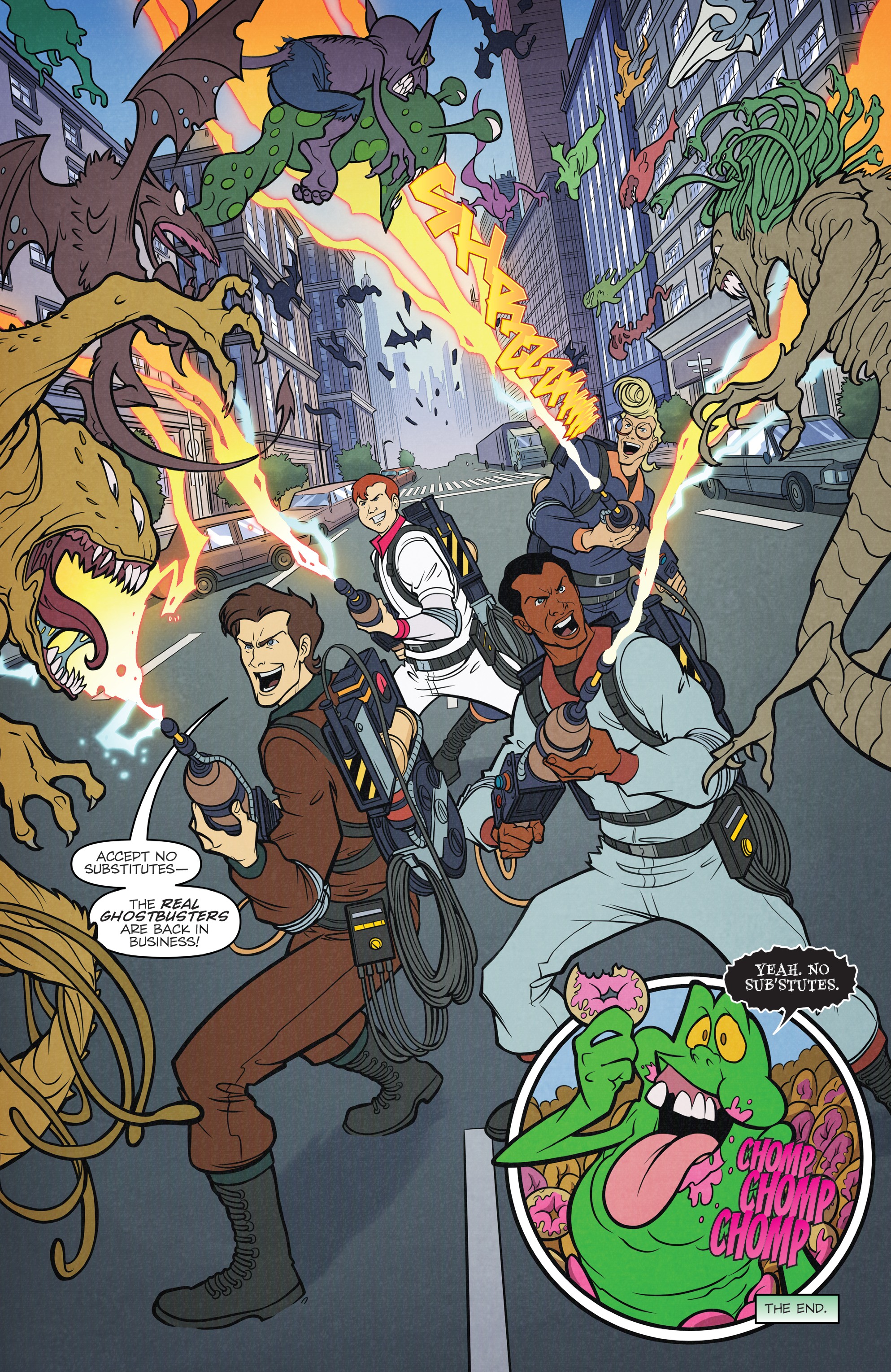 Read online Ghostbusters 35th Anniversary: The Real Ghostbusters comic -  Issue # Full - 24