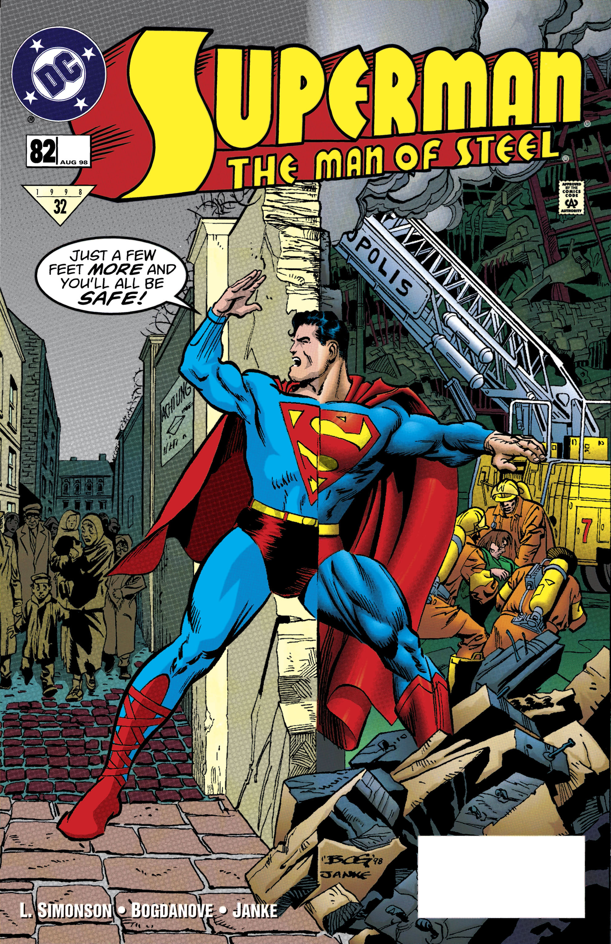 Read online Superman: The Man of Steel (1991) comic -  Issue #82 - 1
