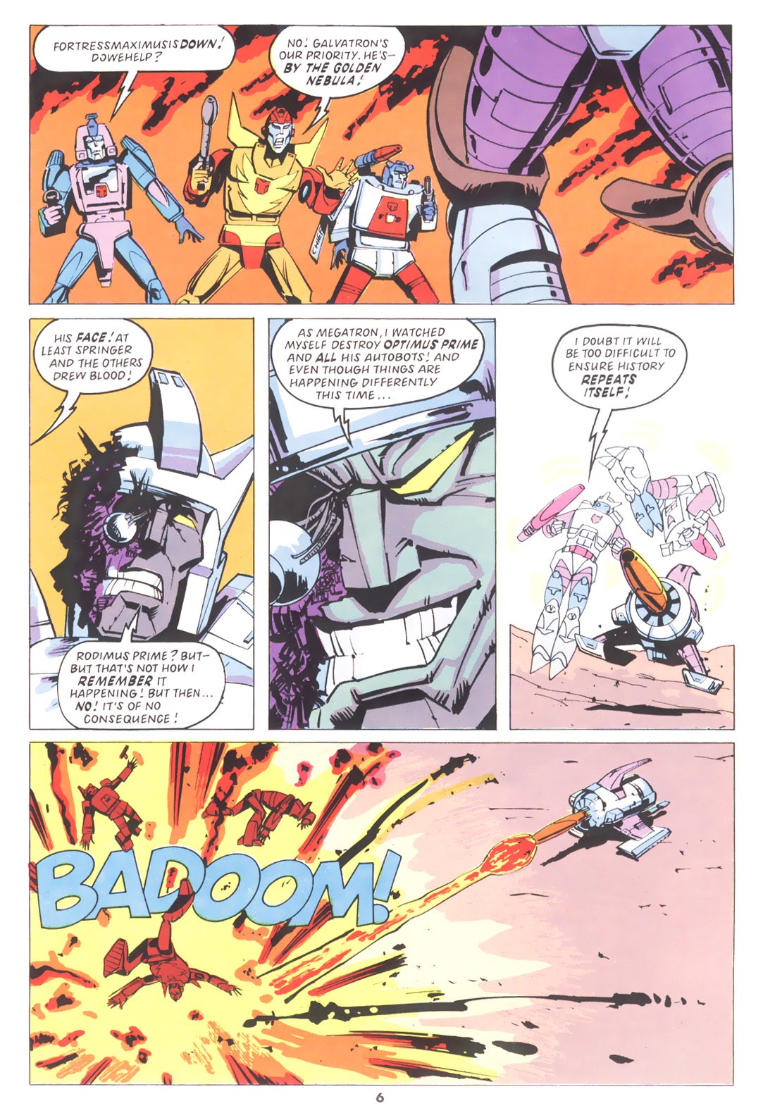 Read online The Transformers (UK) comic -  Issue #204 - 6