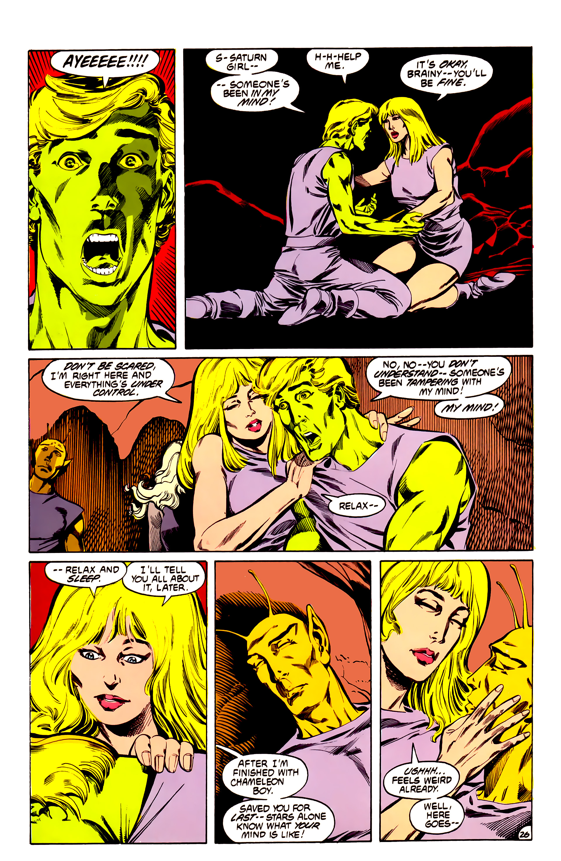 Read online Legion of Super-Heroes (1984) comic -  Issue #32 - 26