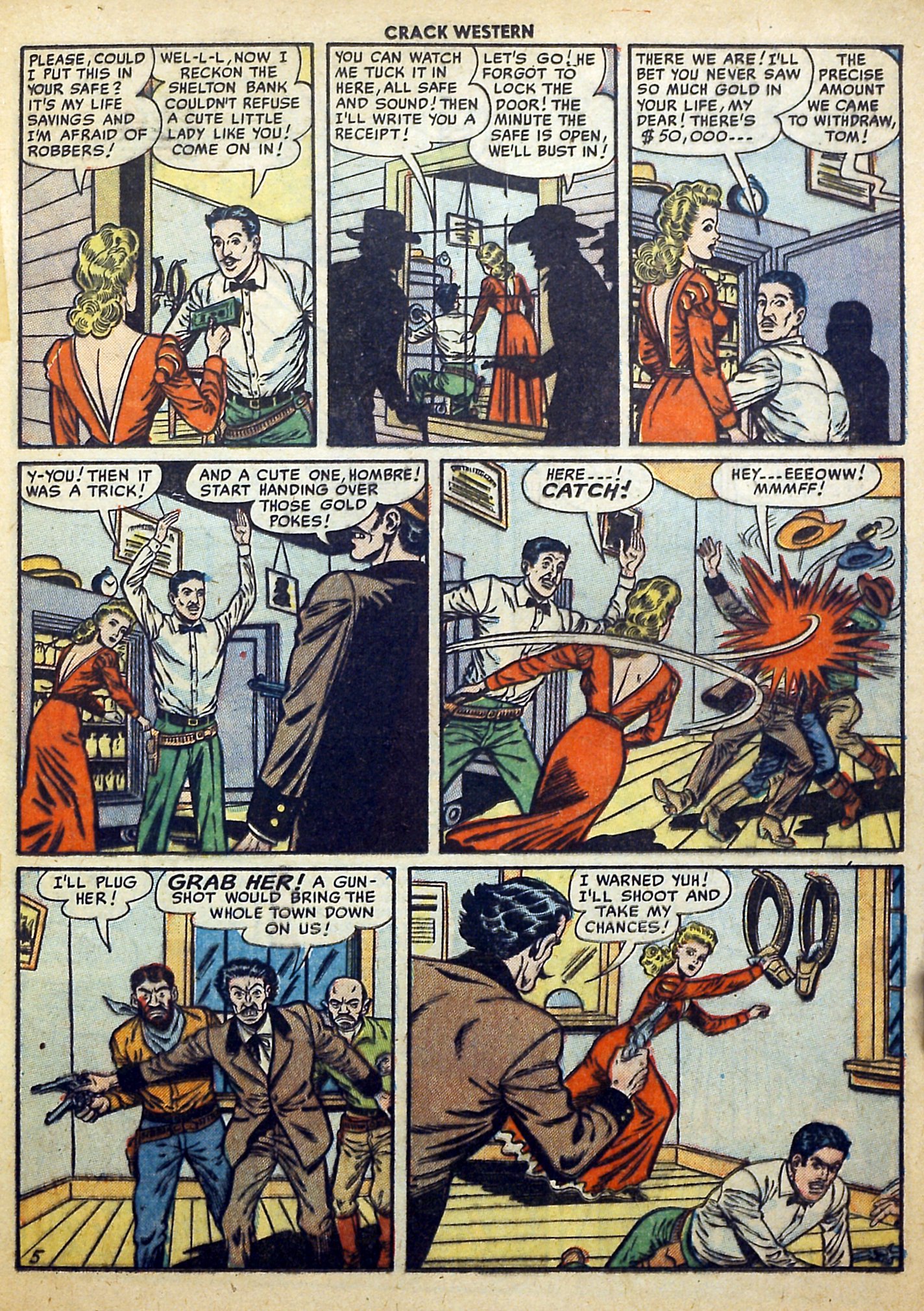 Read online Crack Western comic -  Issue #74 - 17