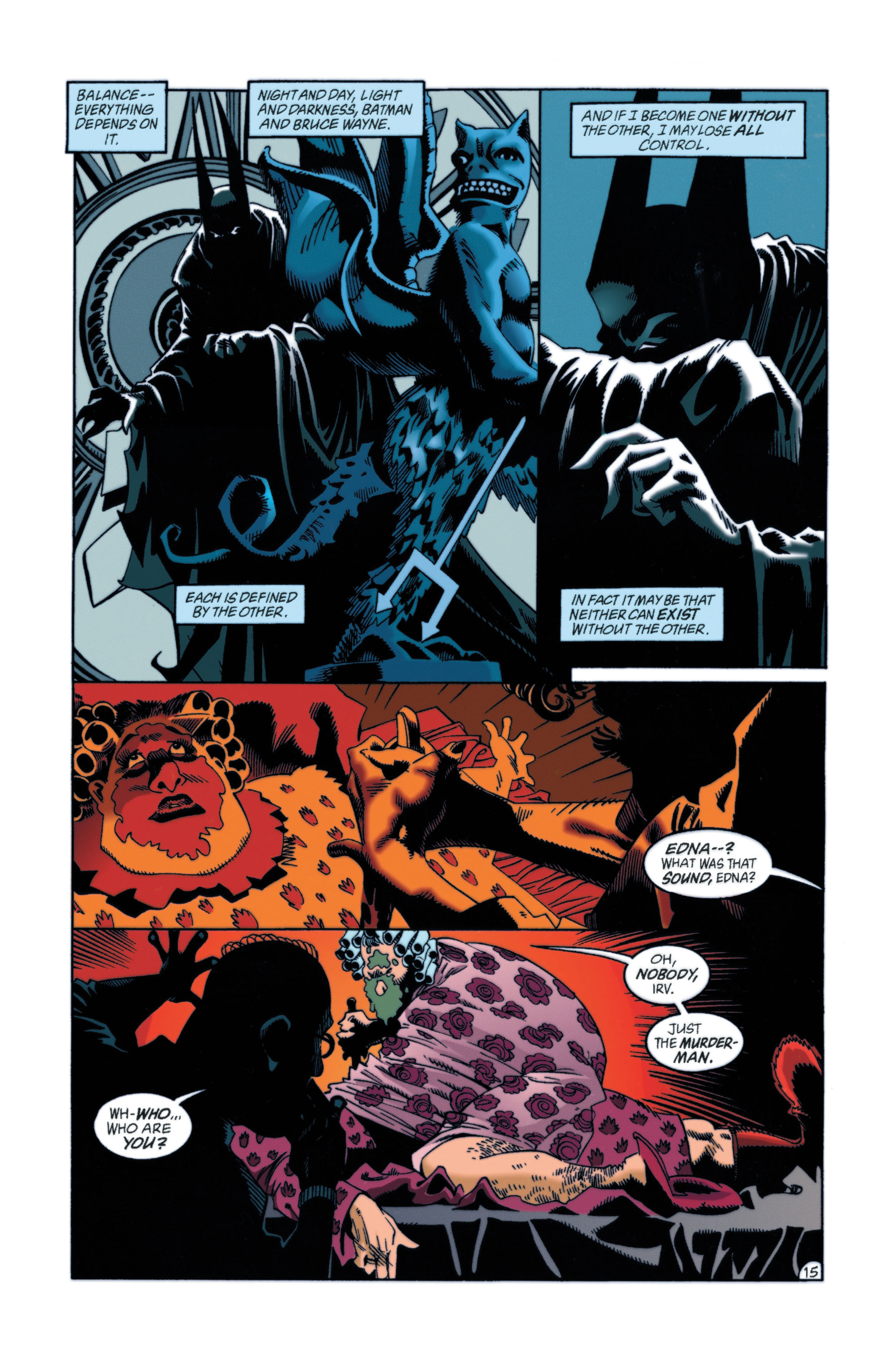 Read online Batman (1940) comic -  Issue #542 - 16