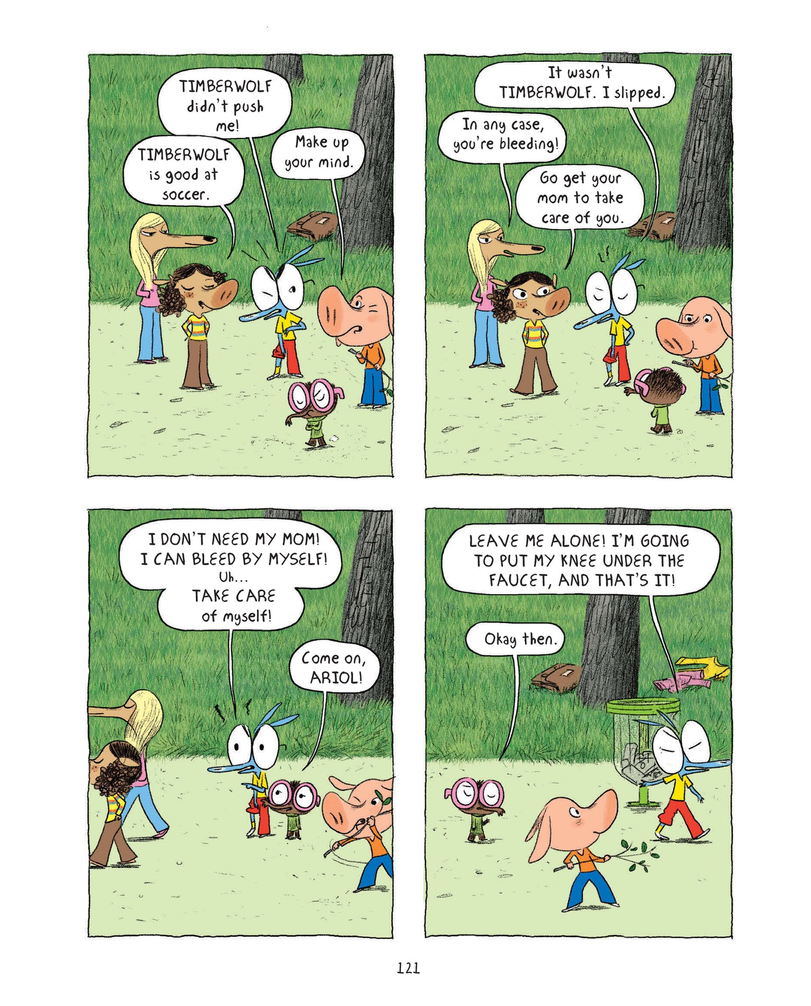 Read online Ariol comic -  Issue # TPB 4 - 122