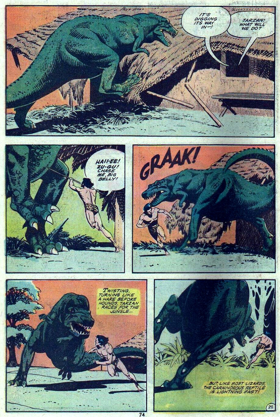 Read online Tarzan (1972) comic -  Issue #234 - 63