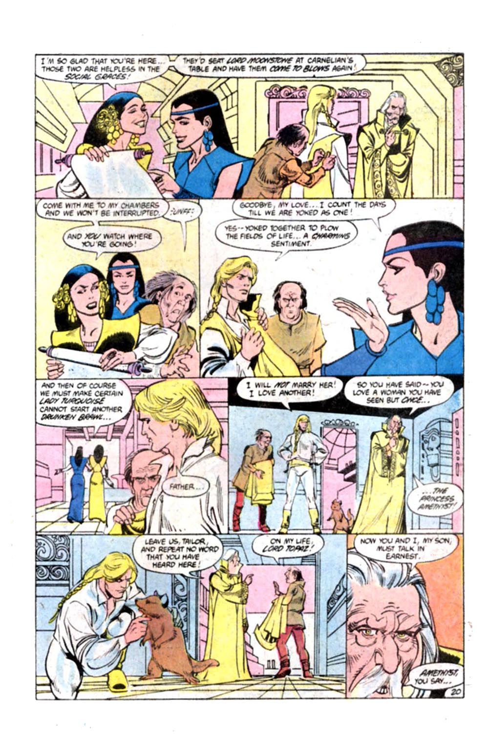 Read online Amethyst, Princess of Gemworld comic -  Issue #5 - 20