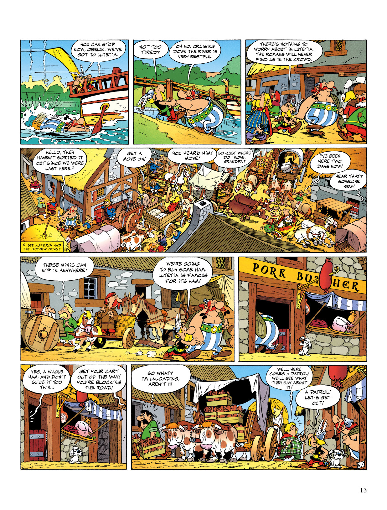 Read online Asterix comic -  Issue #5 - 14