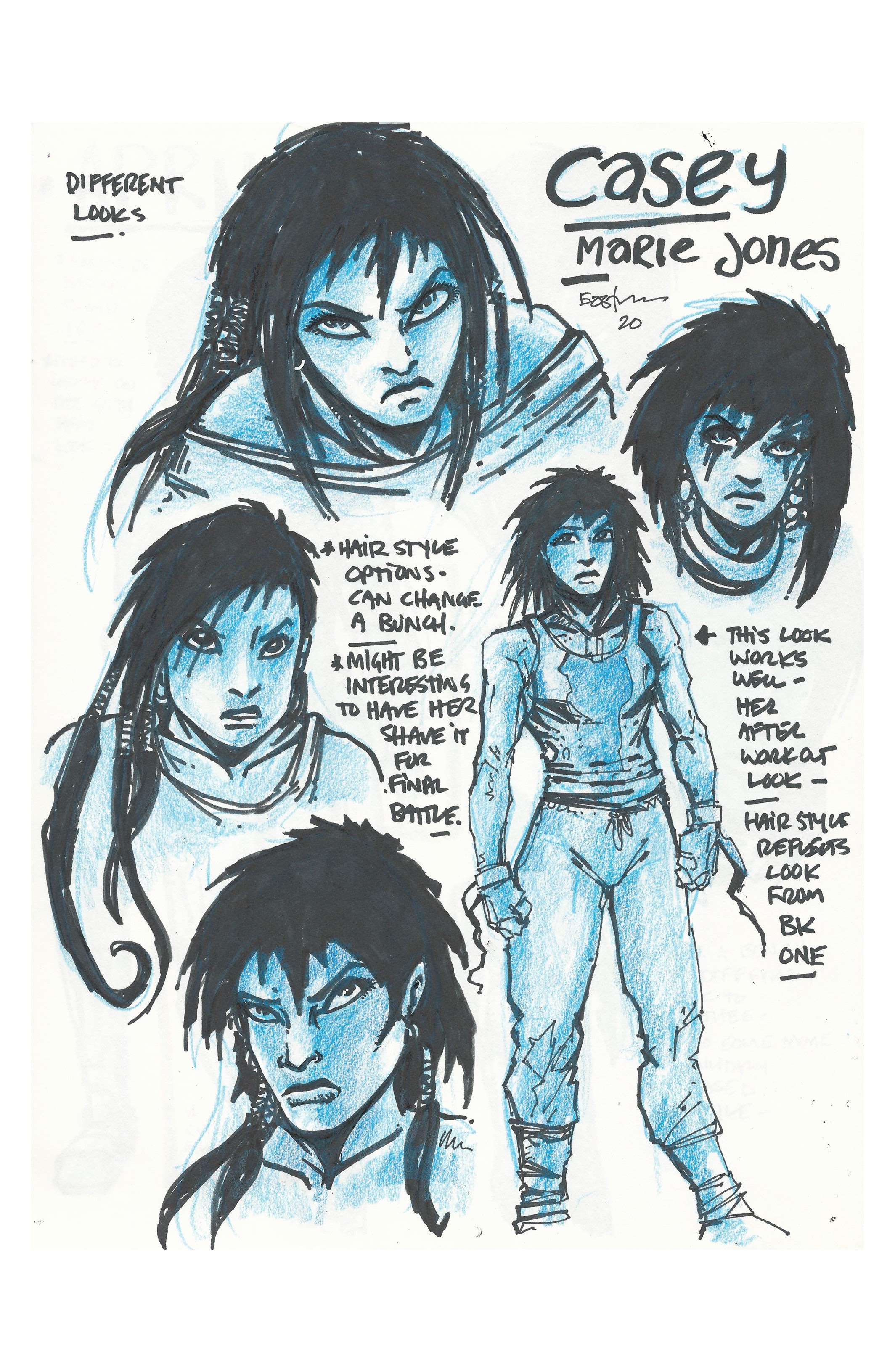 Read online Teenage Mutant Ninja Turtles: The Last Ronin Design Archive comic -  Issue # Full - 8