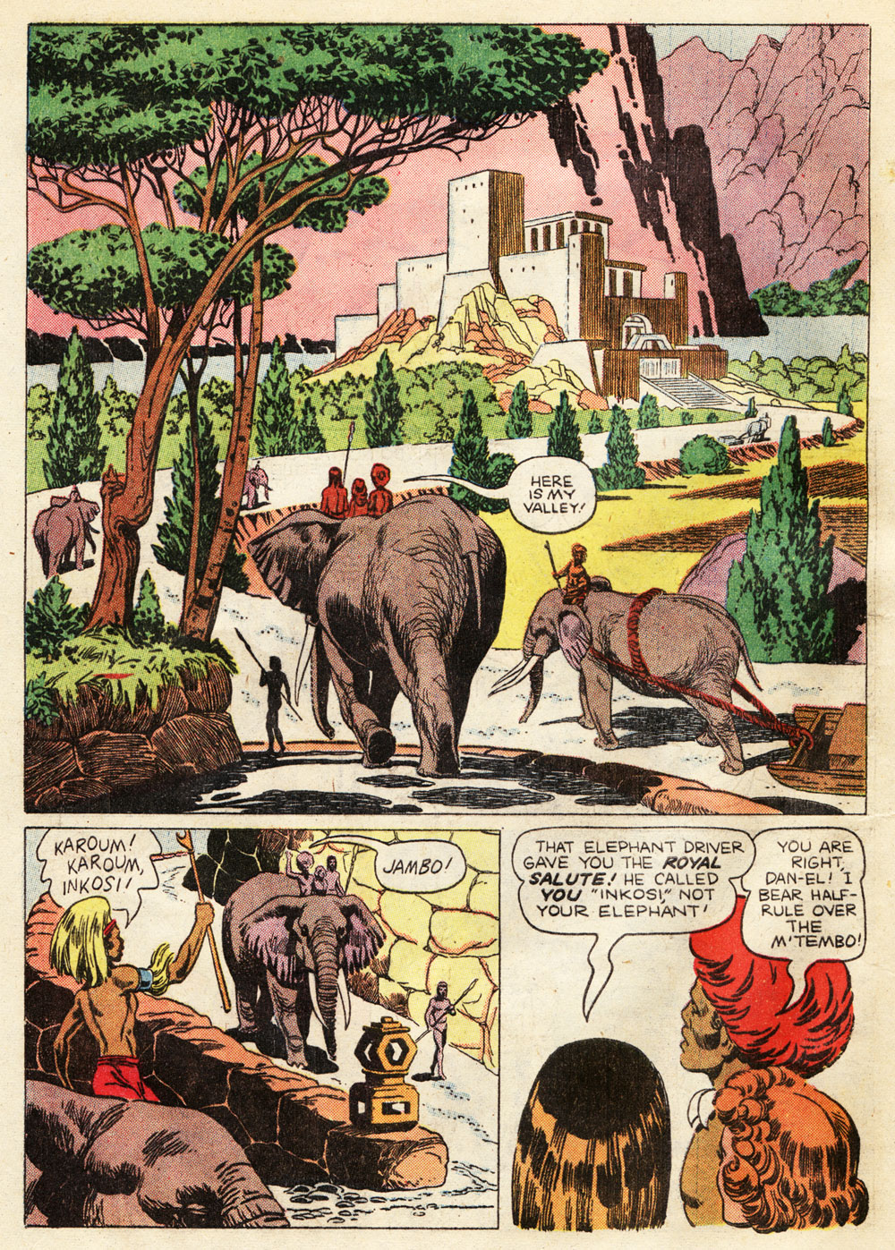 Read online Tarzan (1948) comic -  Issue #73 - 32