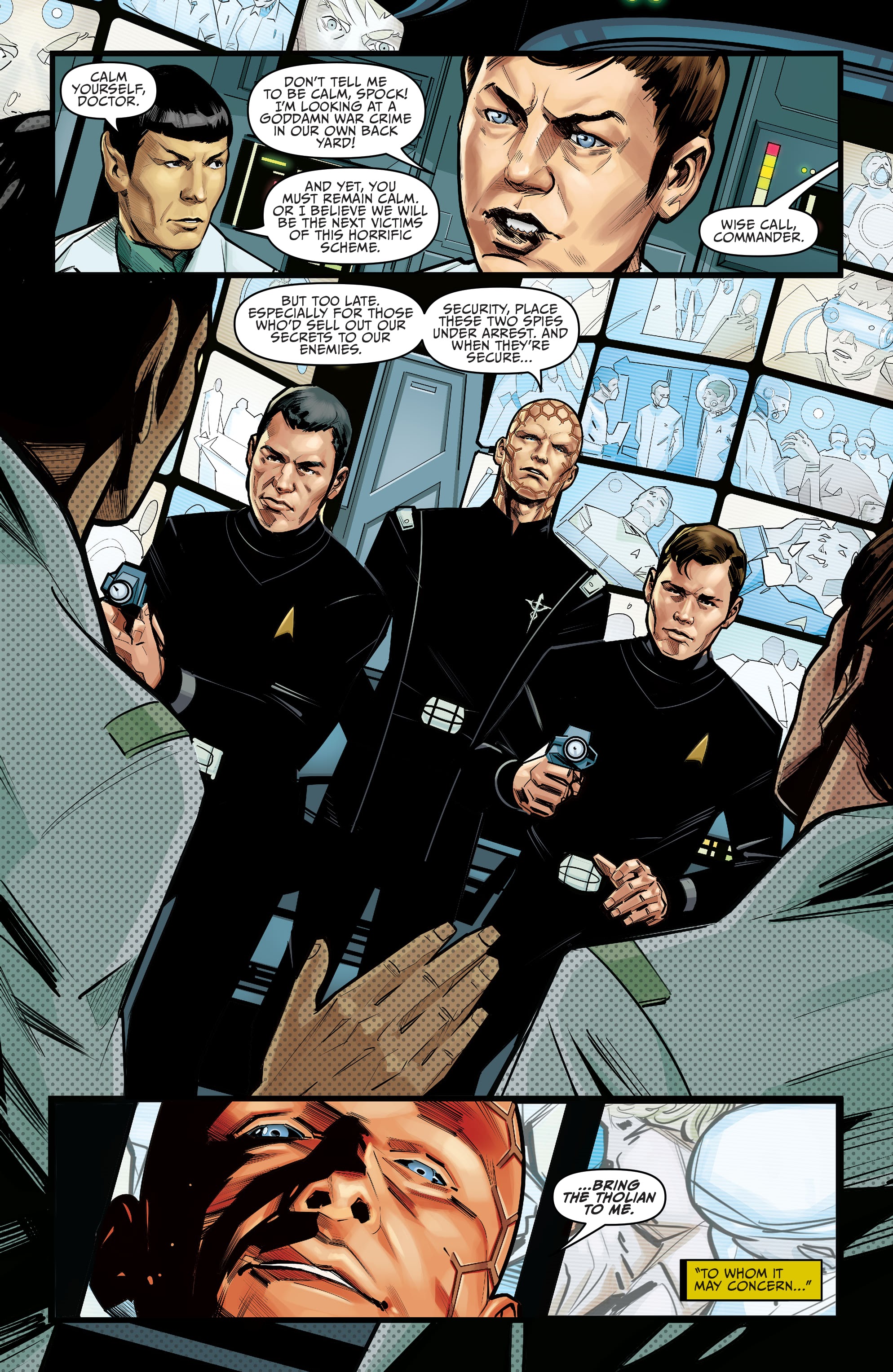Read online Star Trek: Year Five comic -  Issue #13 - 19
