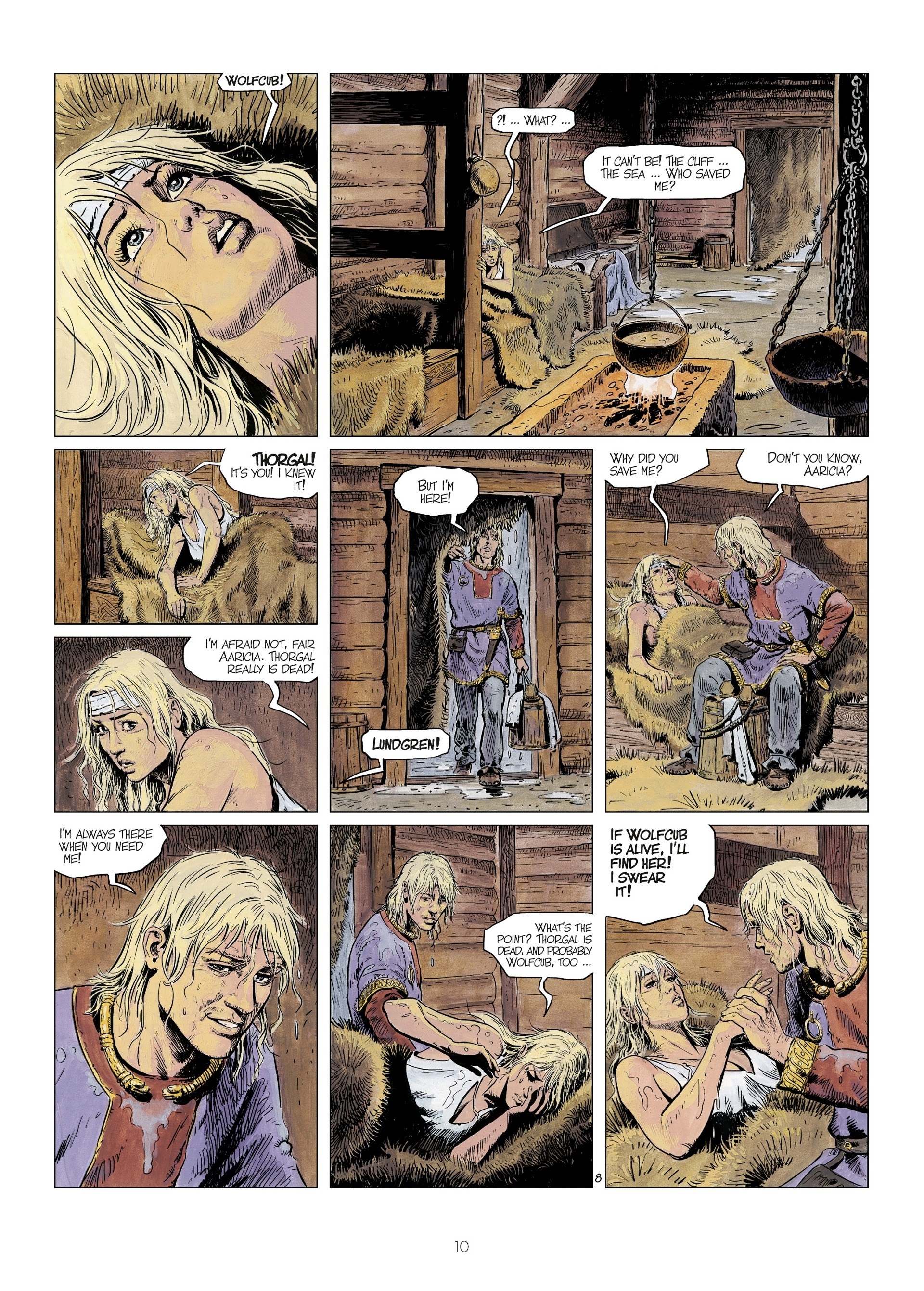 Read online The World of Thorgal: Wolfcub comic -  Issue #3 - 12