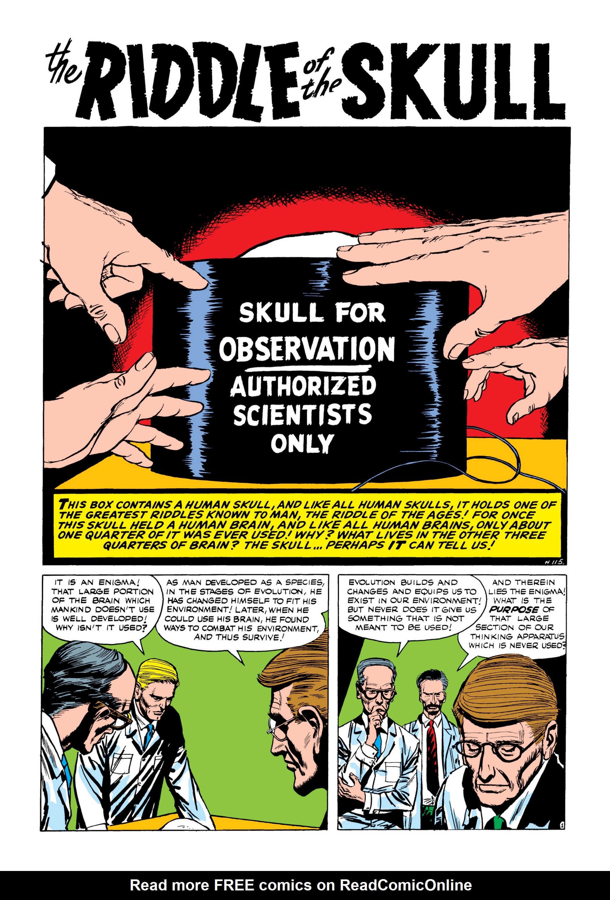 Read online Marvel Masterworks: Atlas Era Strange Tales comic -  Issue # TPB 5 (Part 1) - 39
