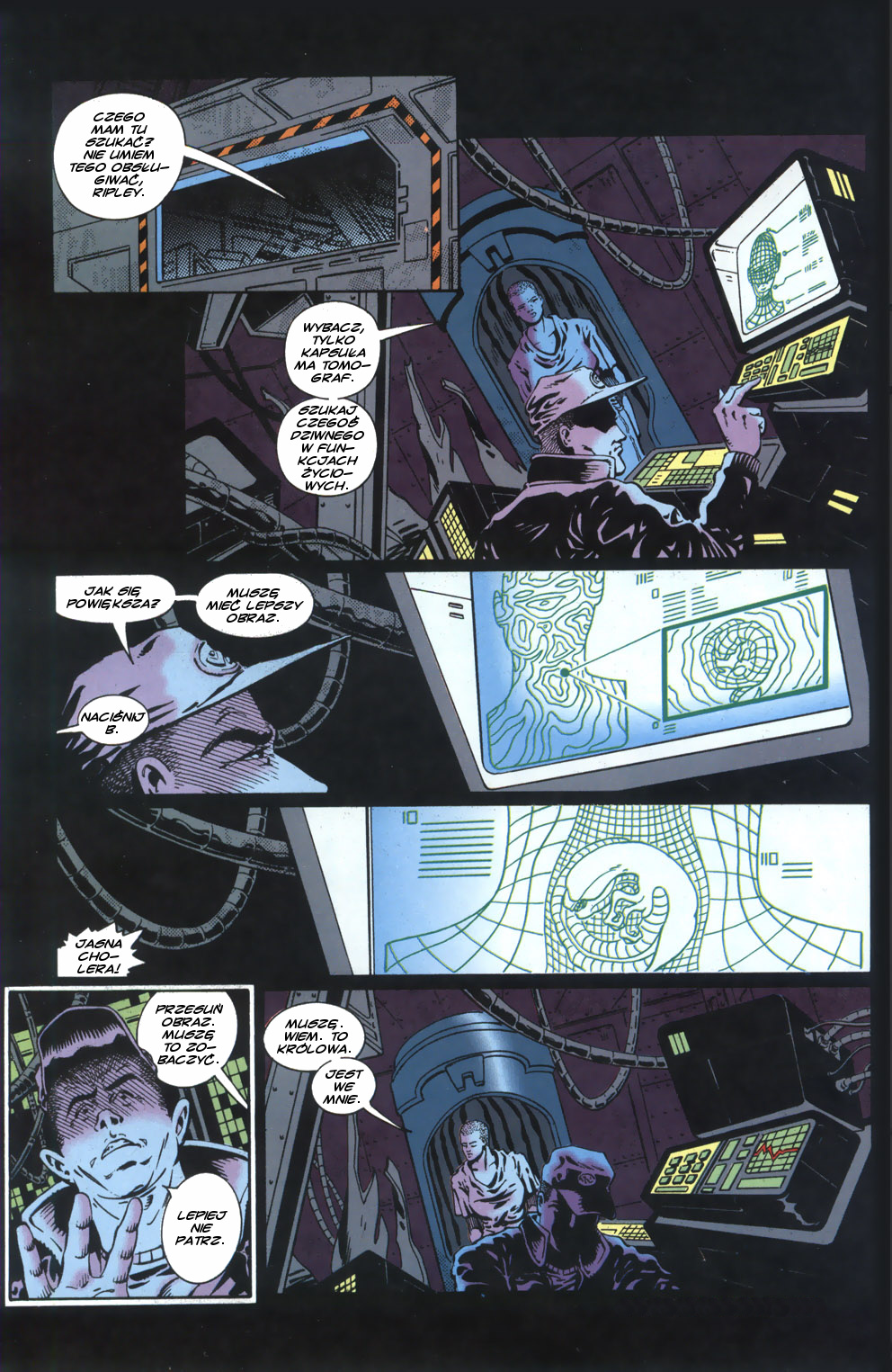 Read online Alien 3 comic -  Issue #2 - 22