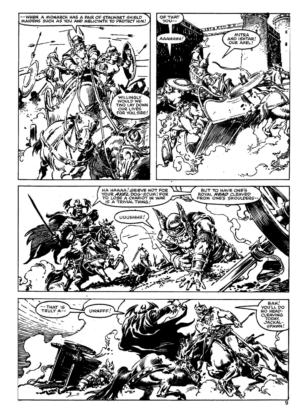 Read online The Savage Sword Of Conan comic -  Issue #90 - 8