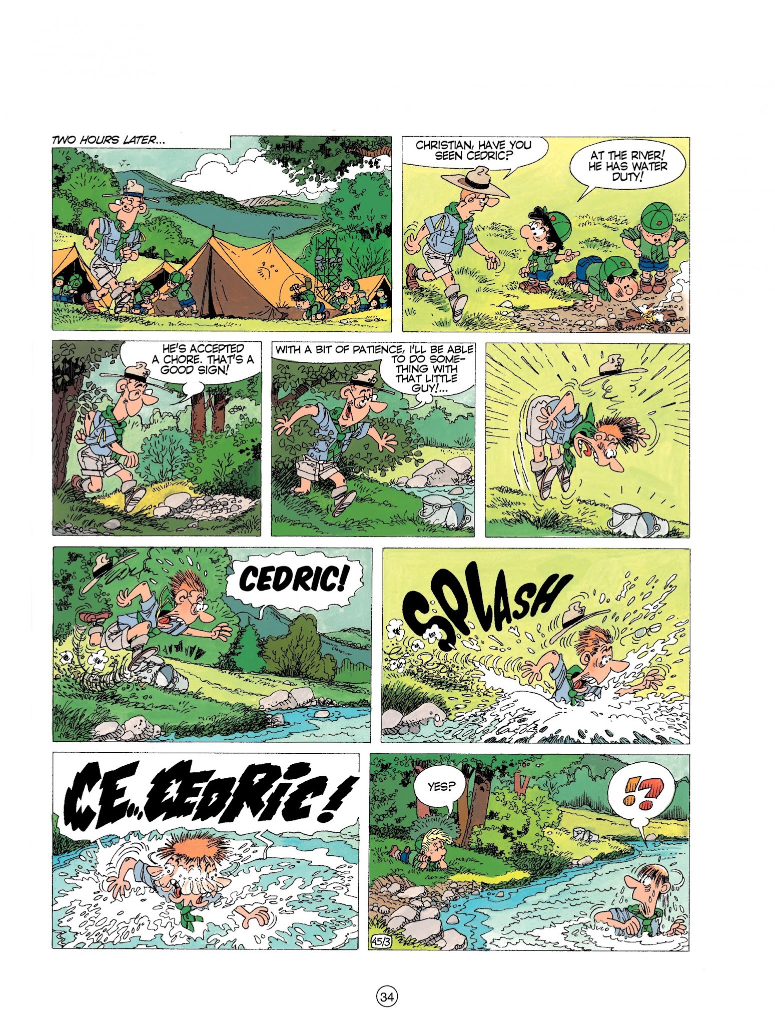 Read online Cedric comic -  Issue #2 - 34