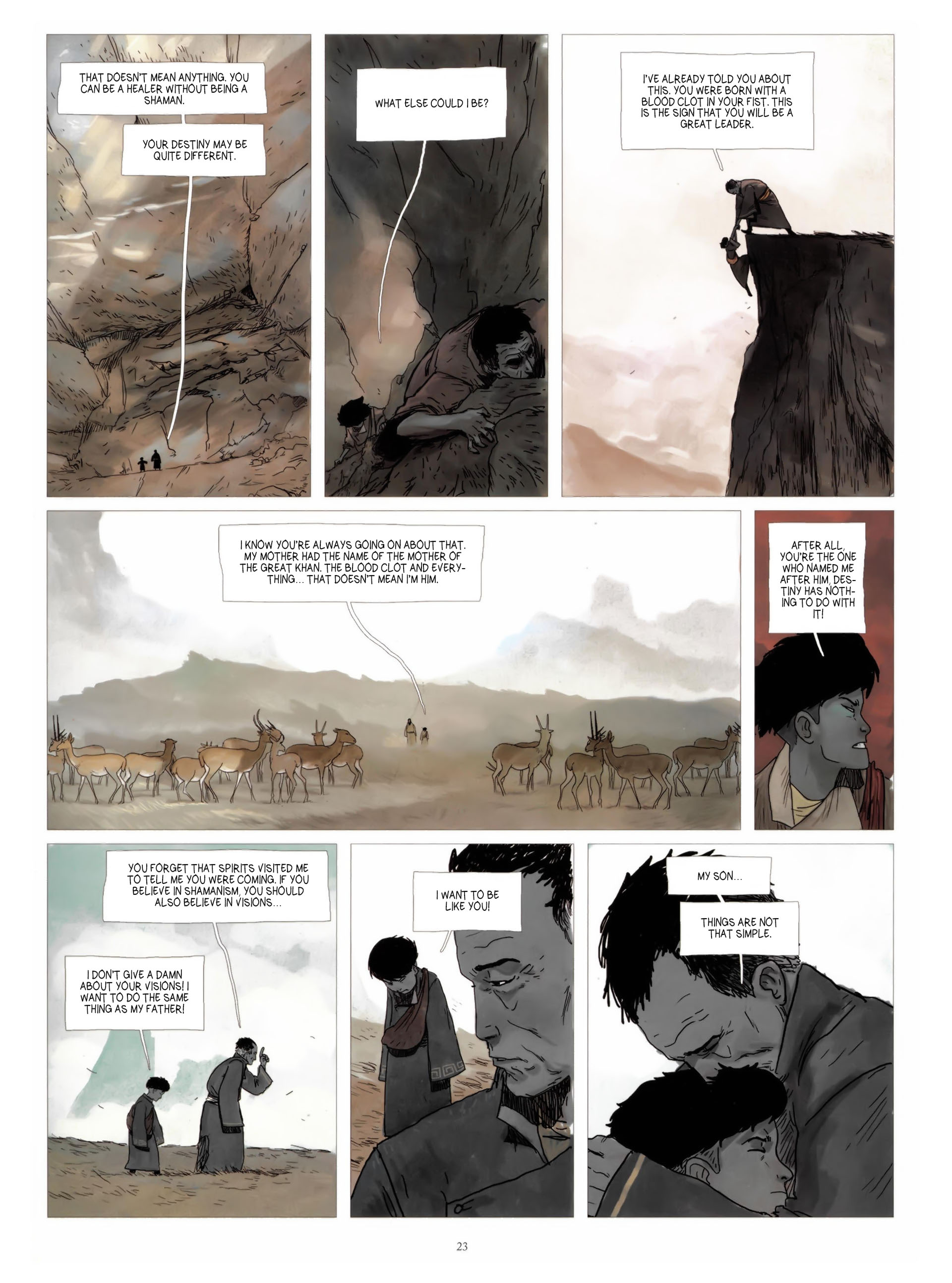 Read online Temujin comic -  Issue #1 - 25