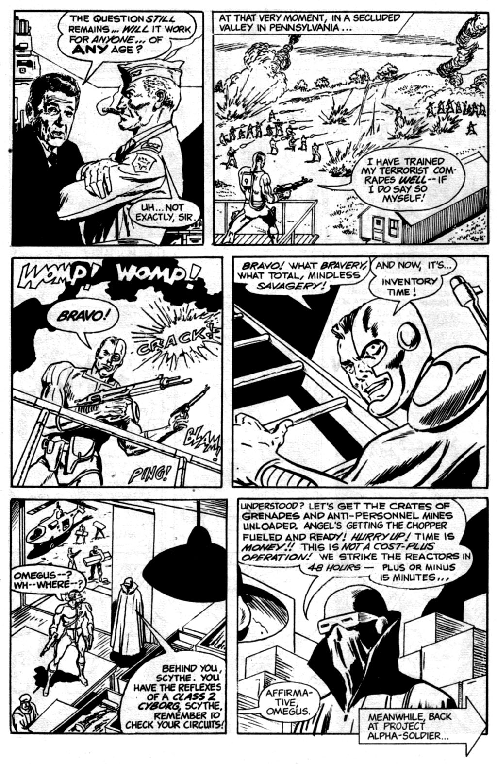 Read online Reagan's Raiders comic -  Issue #1 - 10