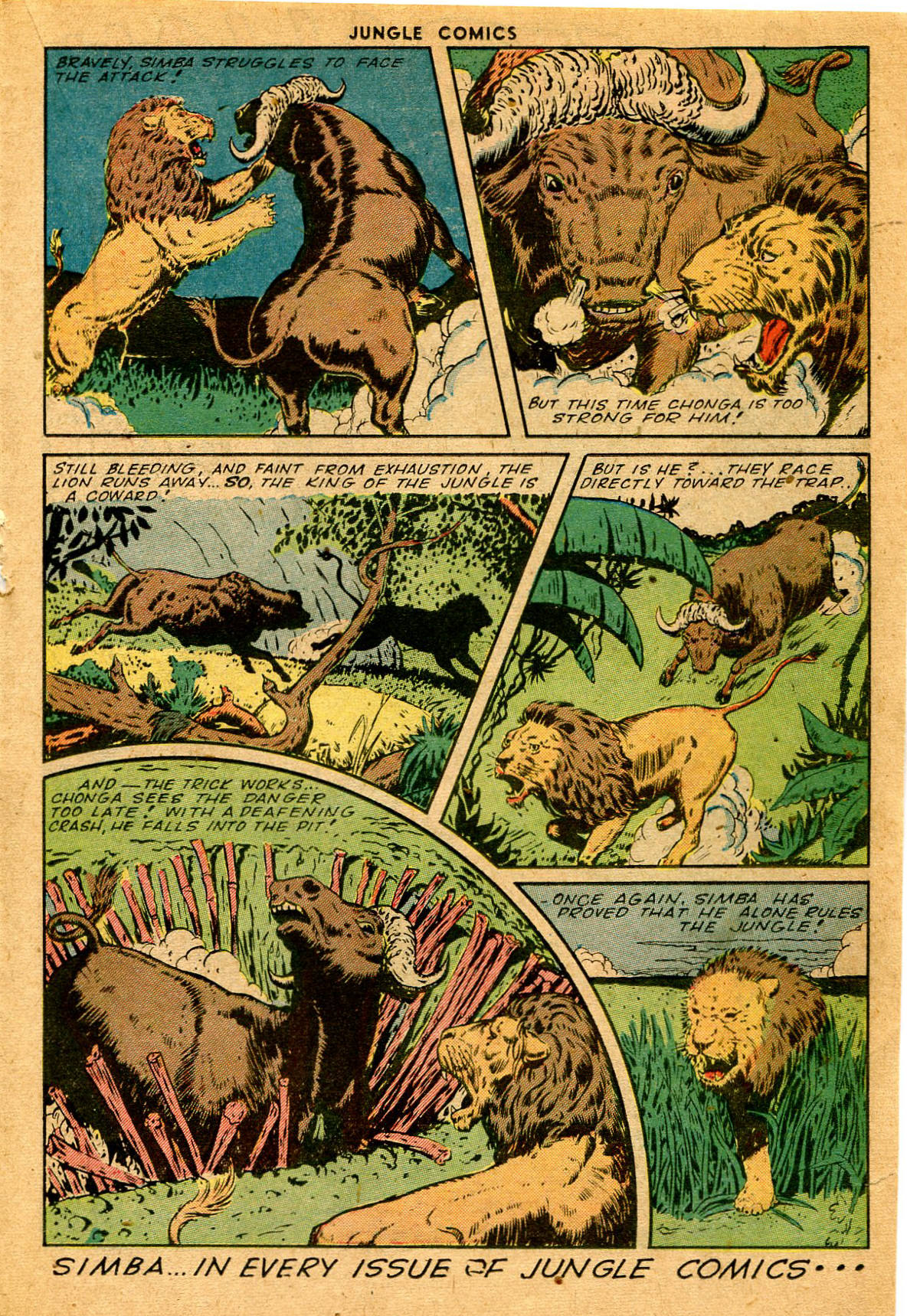 Read online Jungle Comics comic -  Issue #63 - 28
